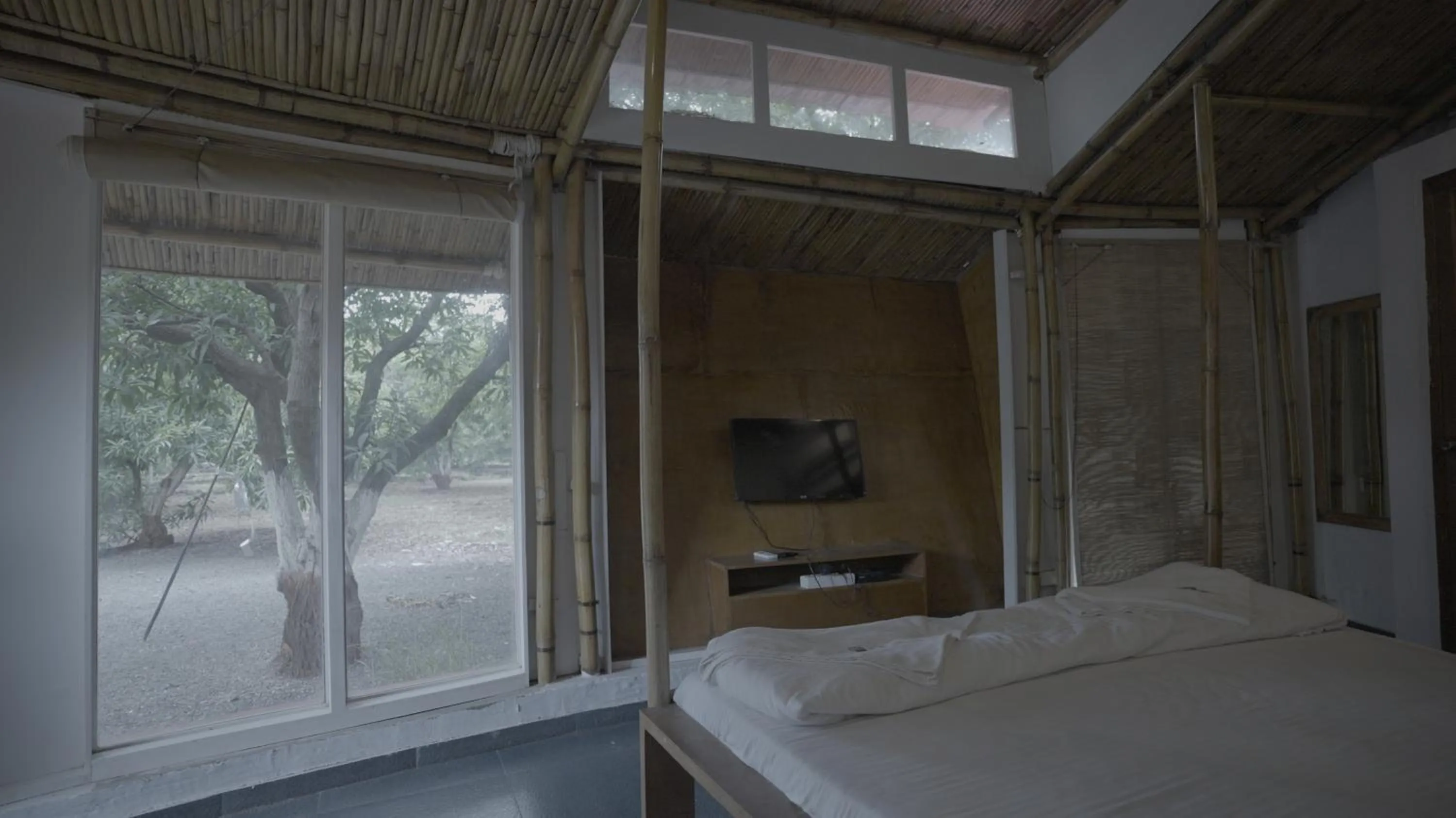 Photo of the whole room, Bed in Amraness Luxury Resort Sasan Gir