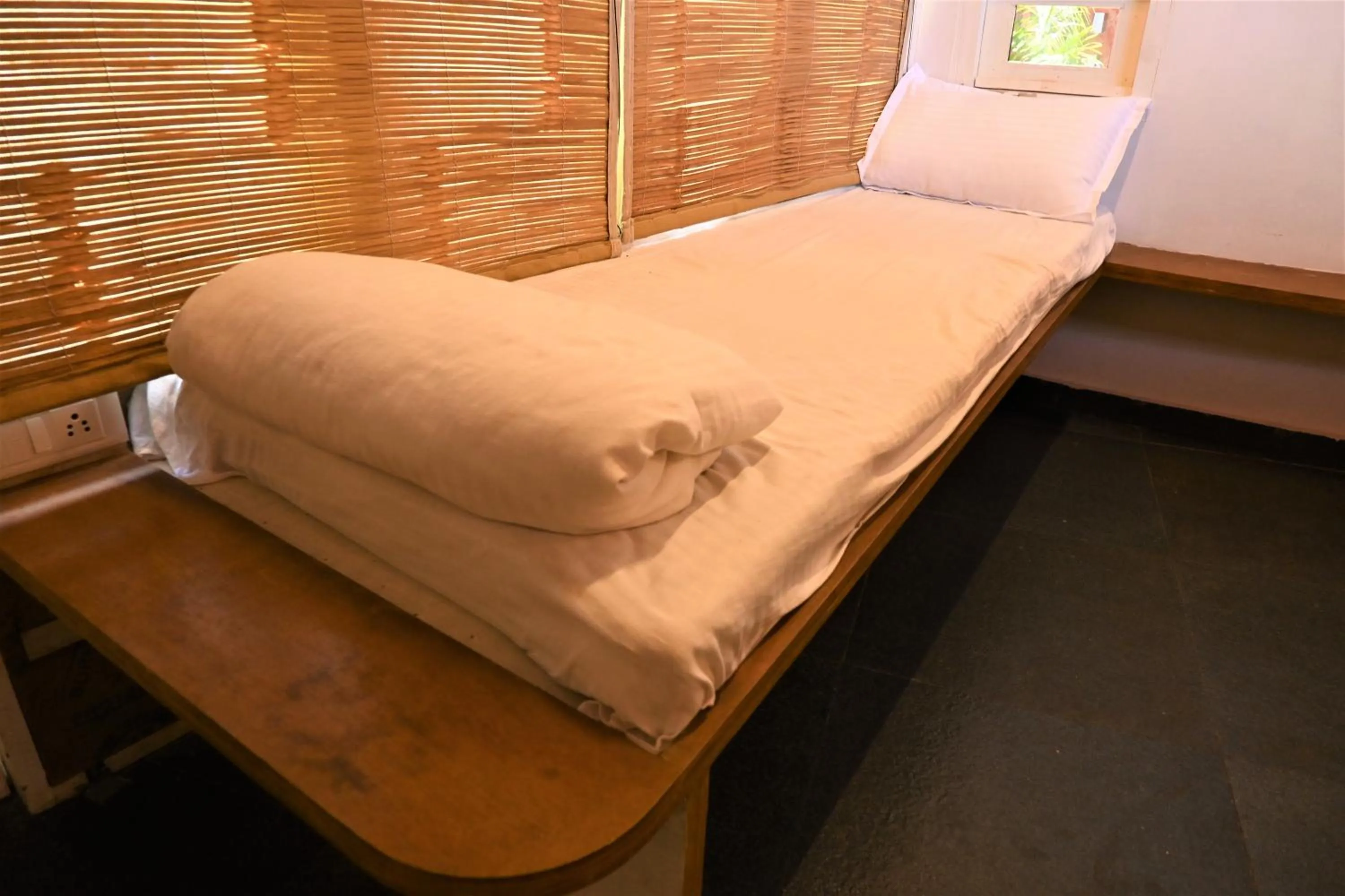 Bed in Amraness Luxury Resort Sasan Gir