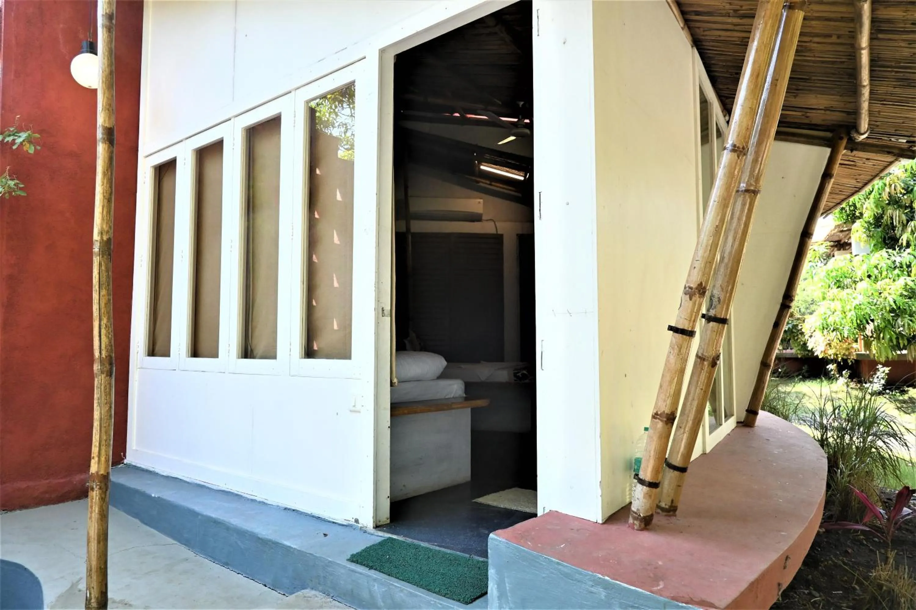 Patio in Amraness Luxury Resort Sasan Gir