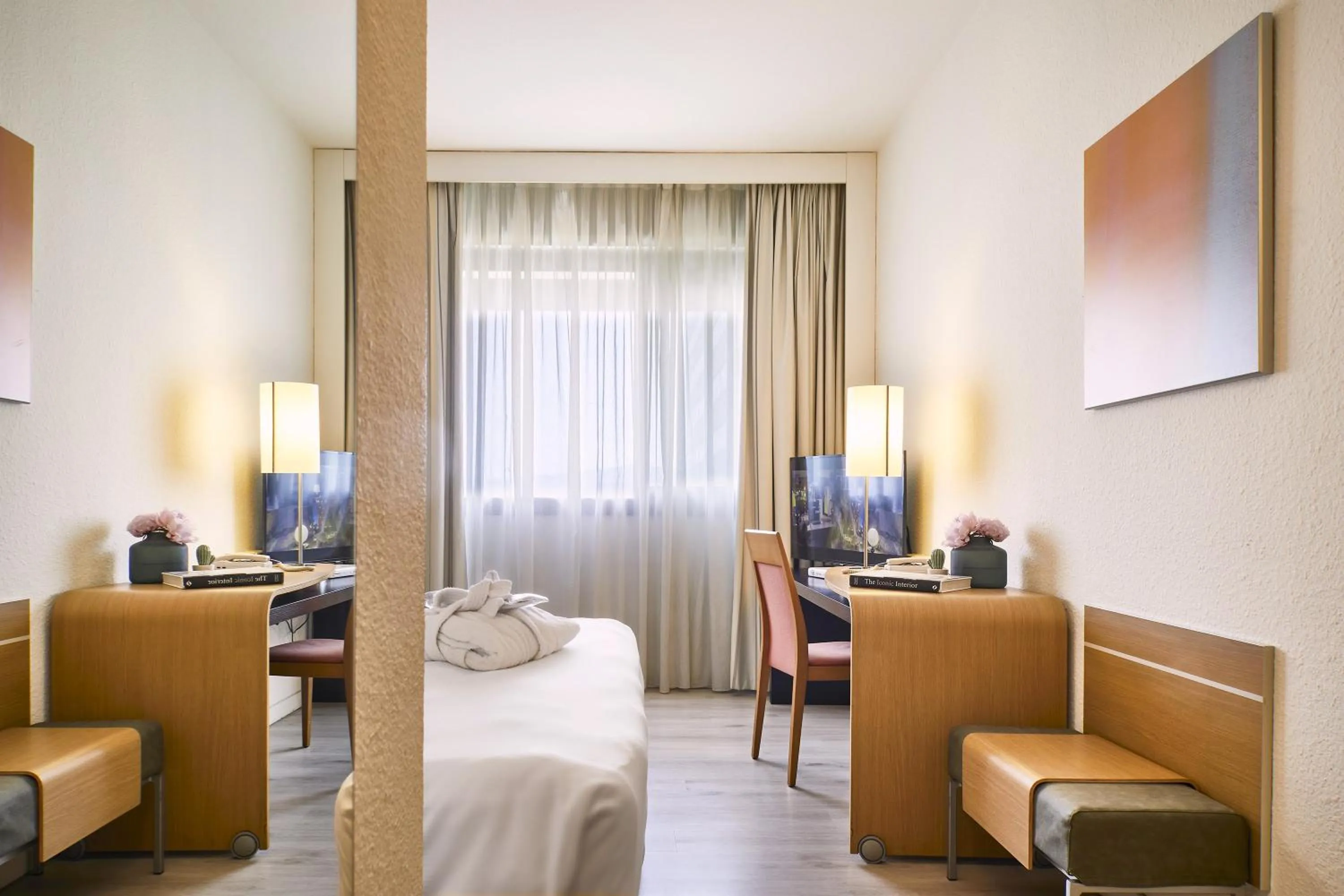 Photo of the whole room, Bed in Living Place Hotel