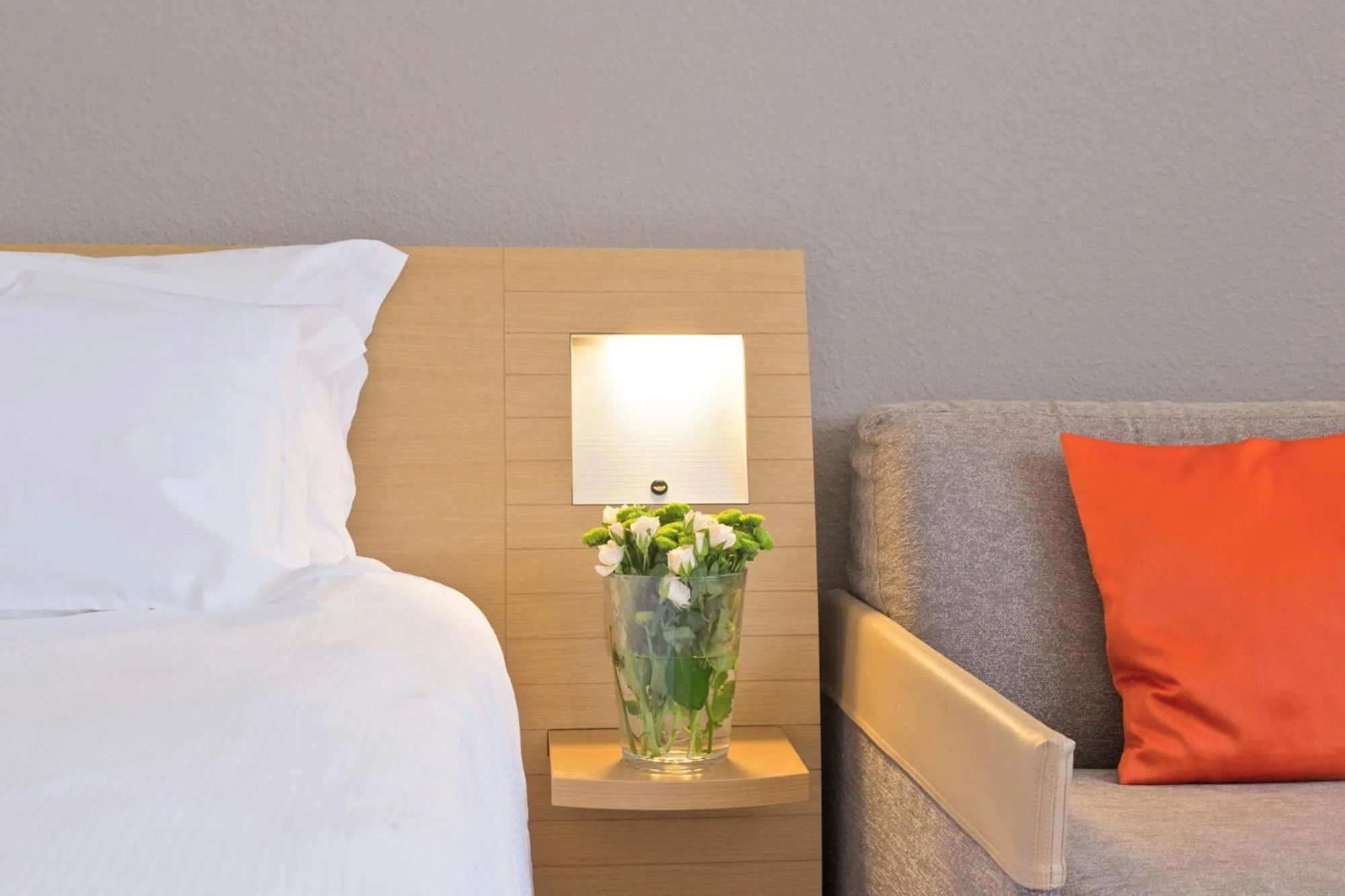 Bedroom, Bed in Living Place Hotel