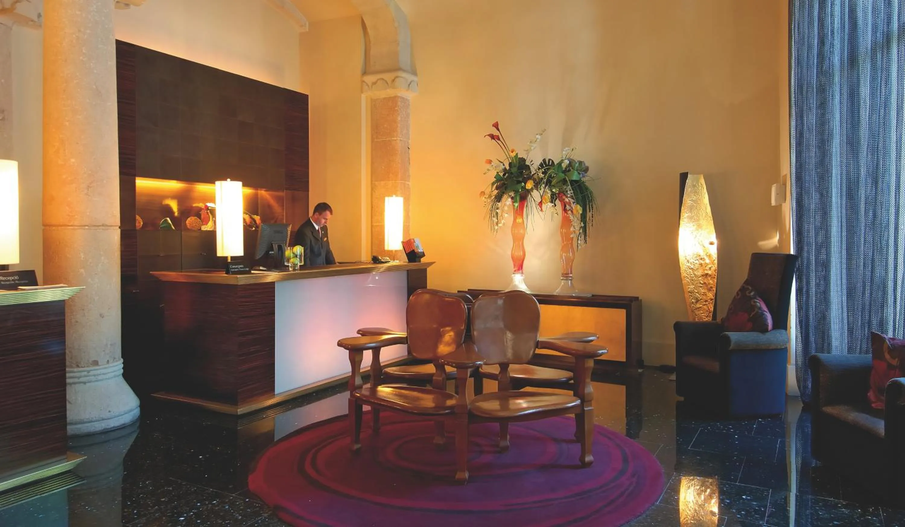 Lobby or reception in Hotel Casa Fuster G.L Monumento