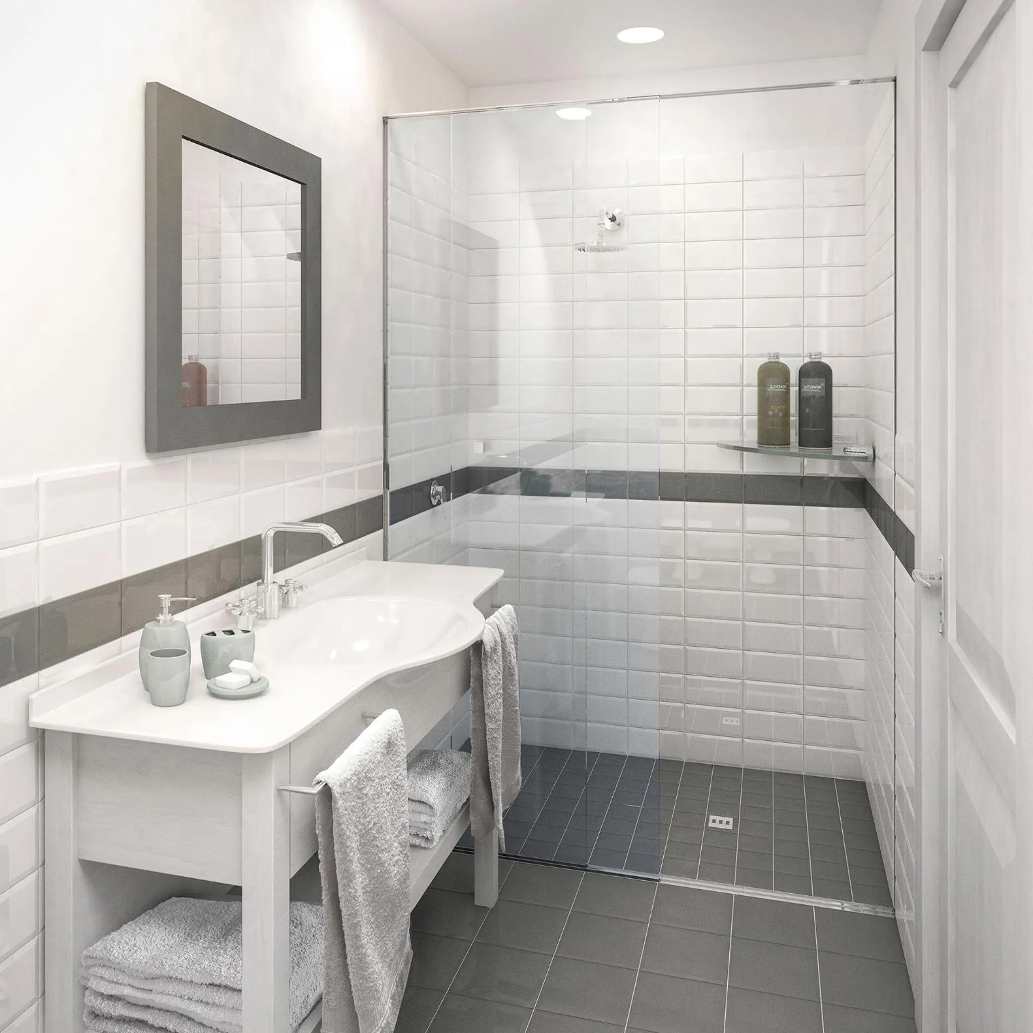 Bathroom in Rimini Suite Hotel