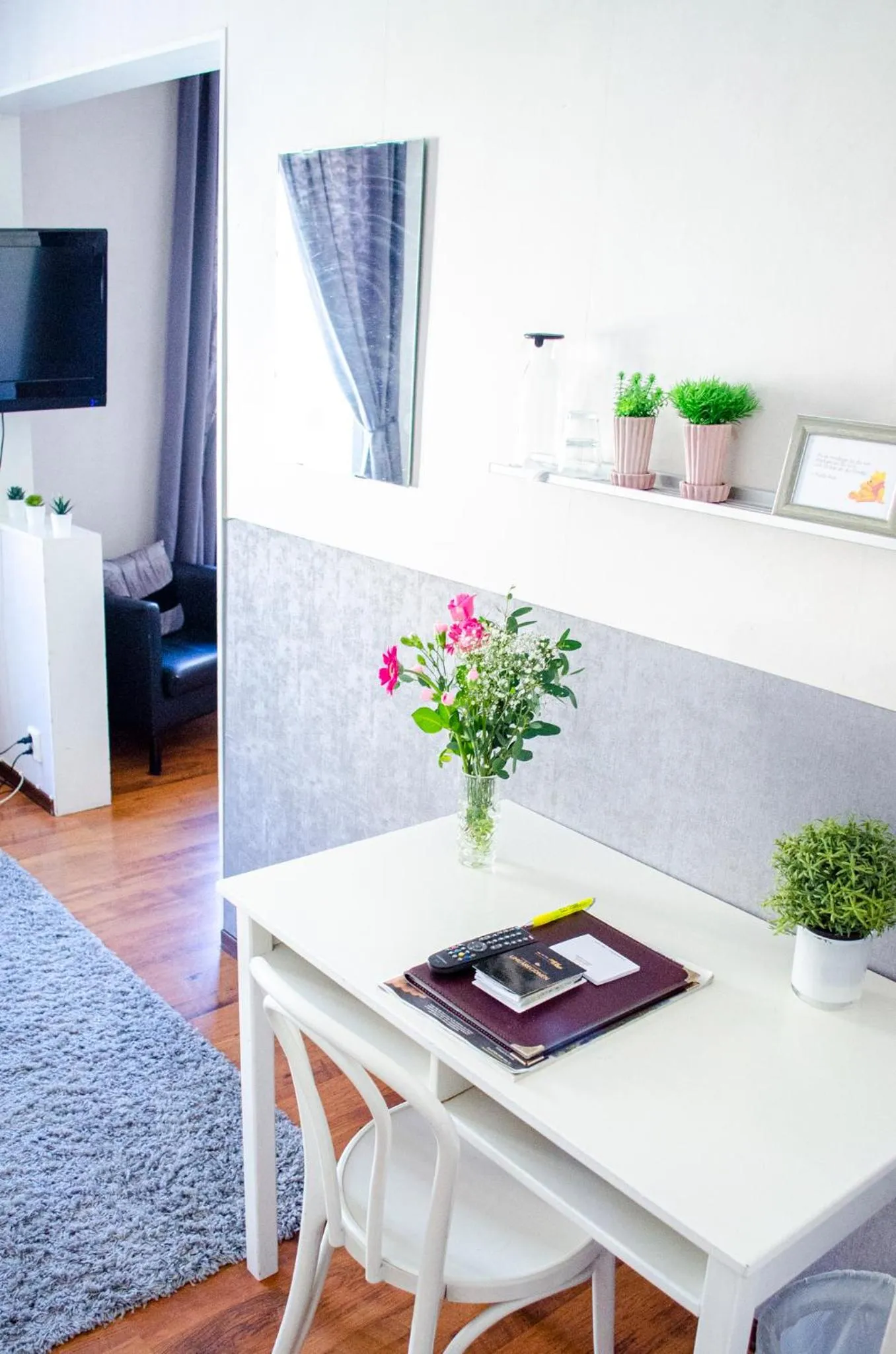 Seating area in Park Hotell