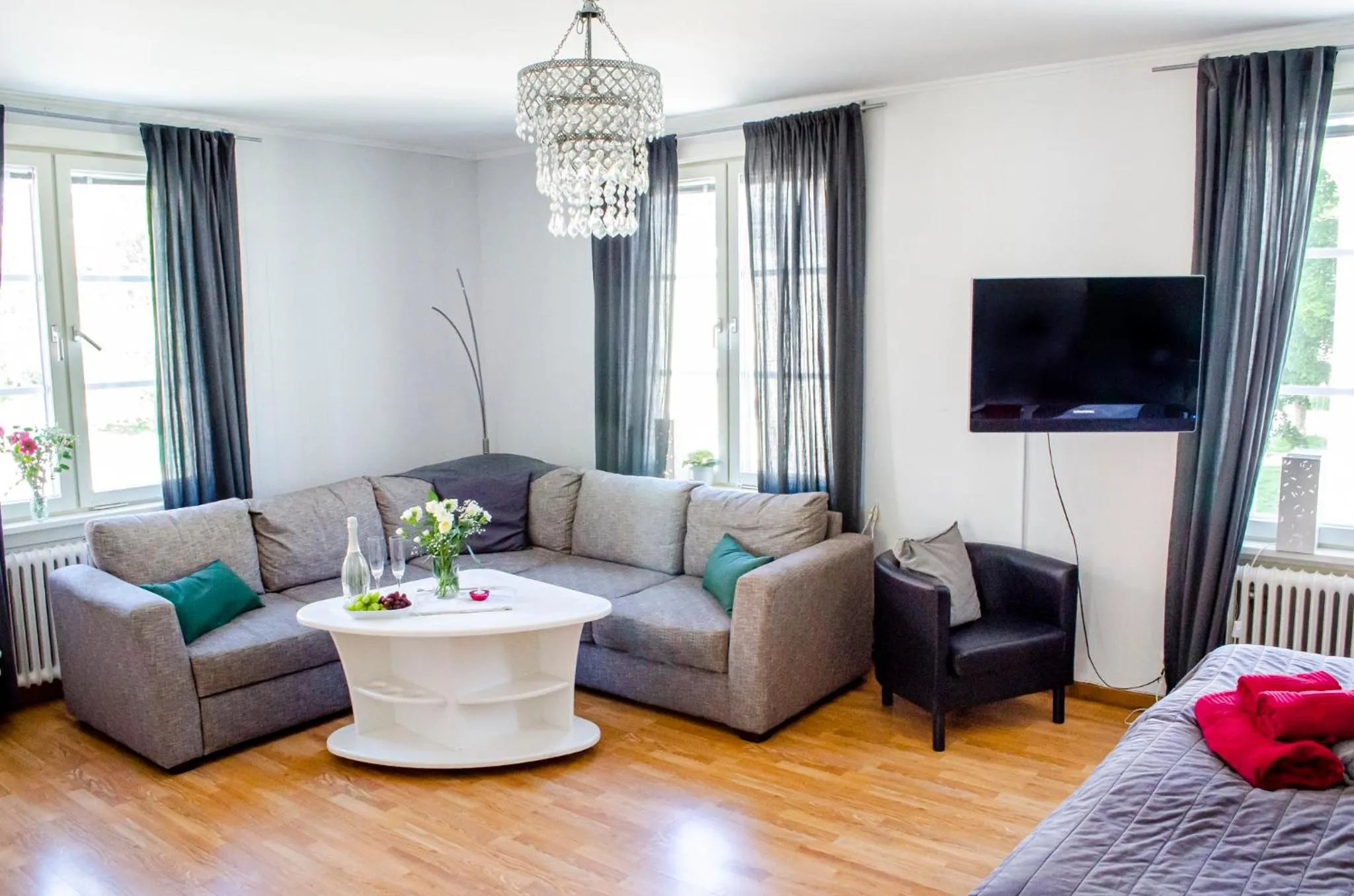 Living room in Park Hotell