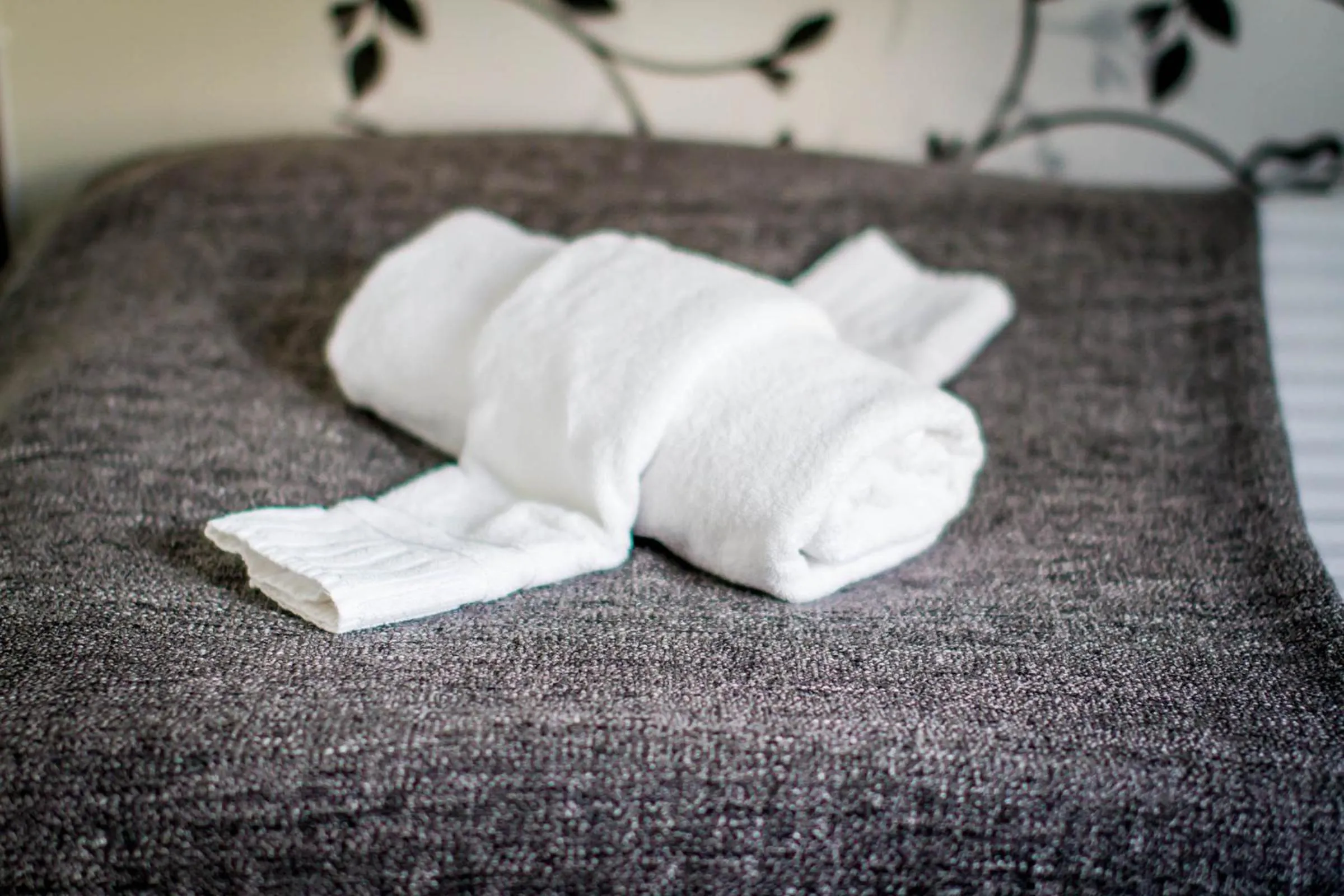 Decorative detail, Bed in Park Hotell
