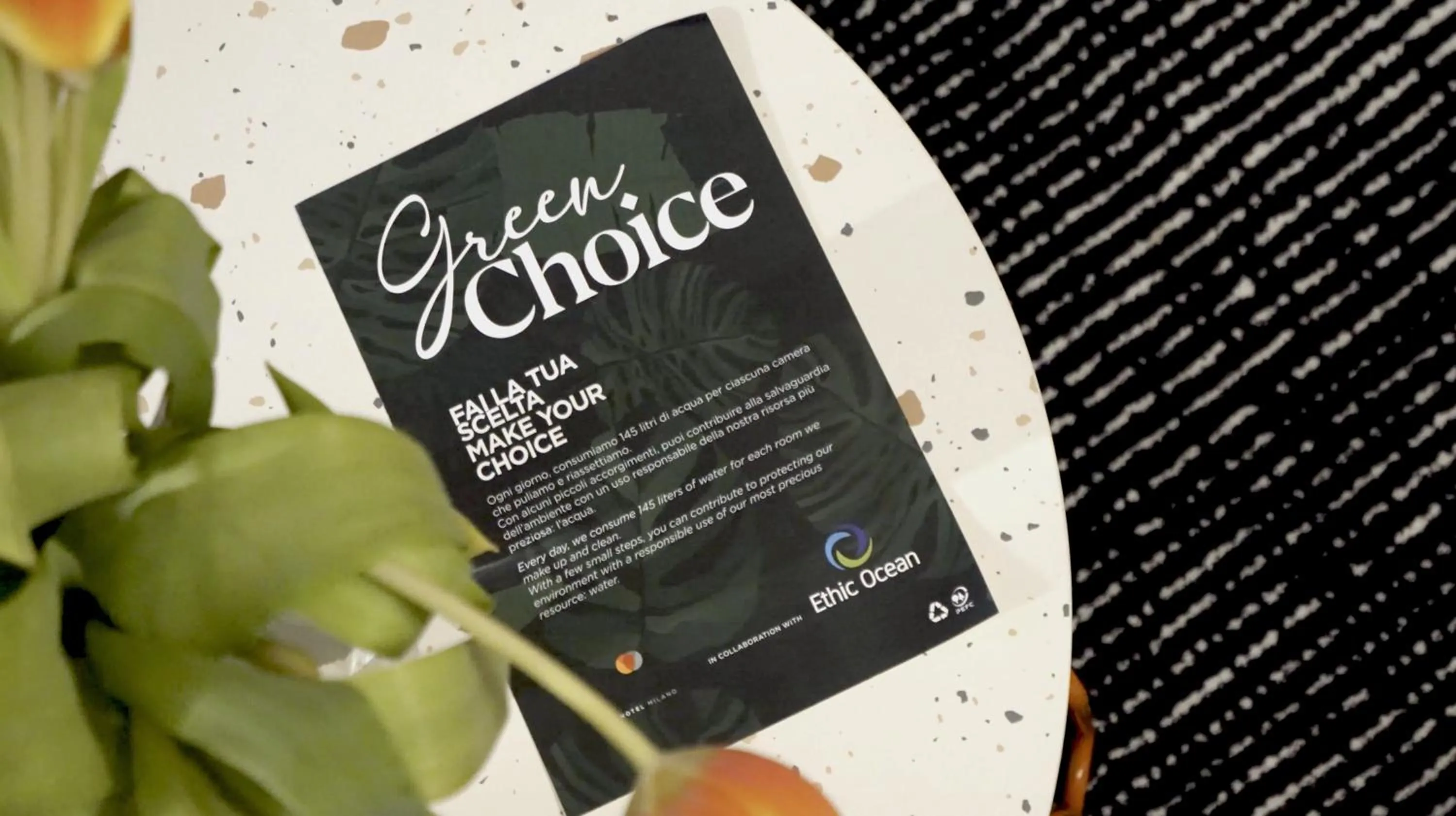 Logo/Certificate/Sign in Quark Hotel Milano