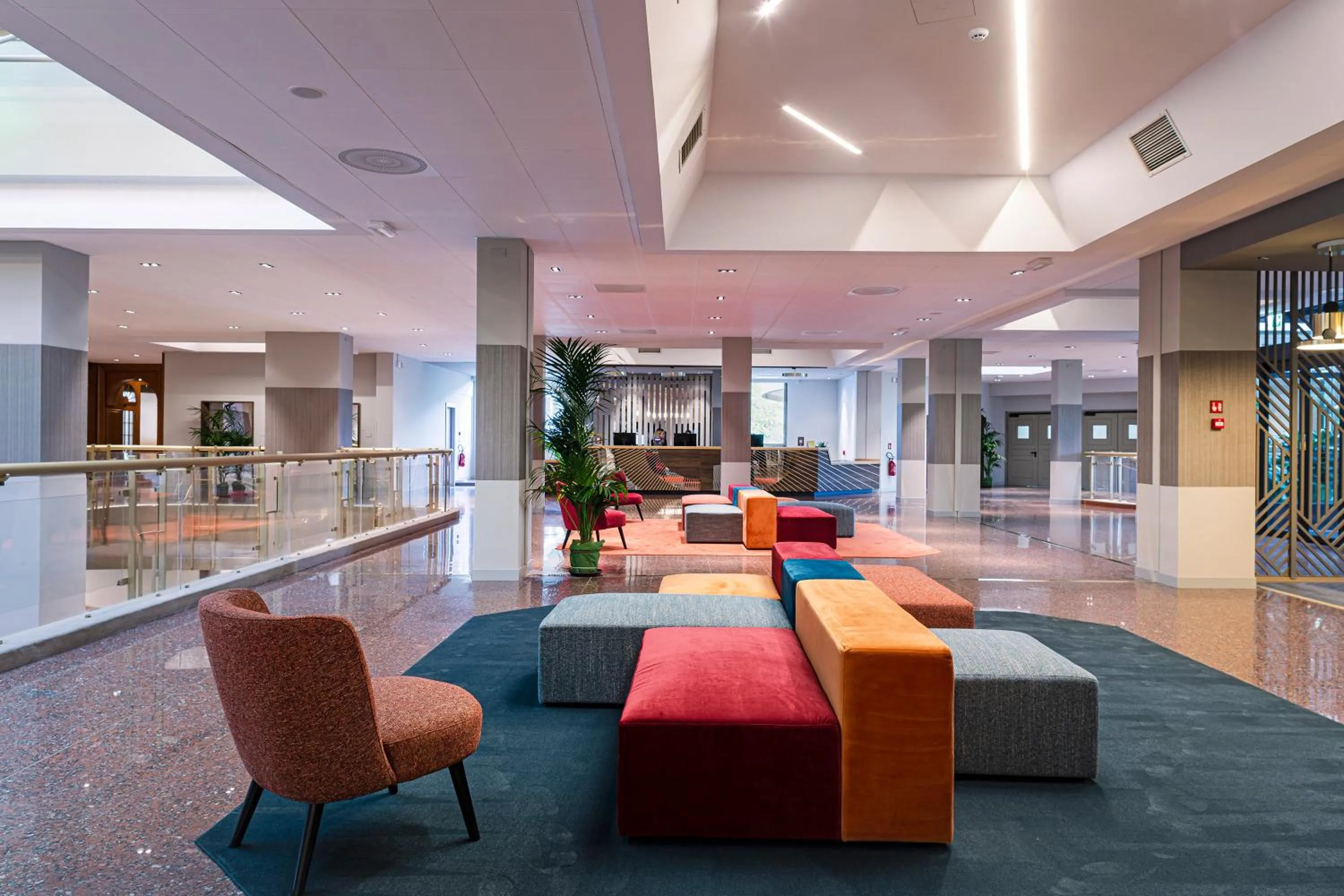 Lobby or reception in Quark Hotel Milano