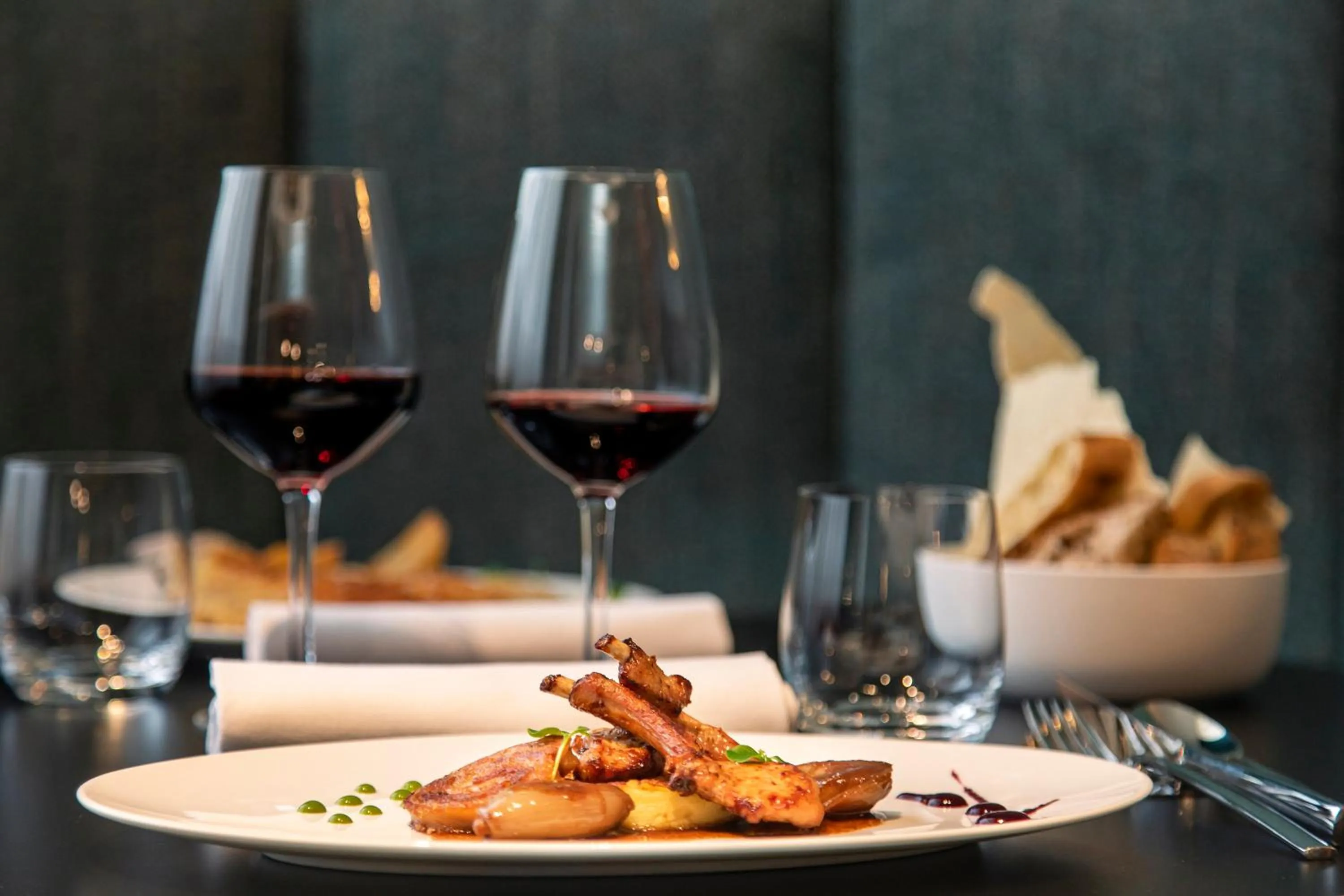 Food and drinks in Quark Hotel Milano