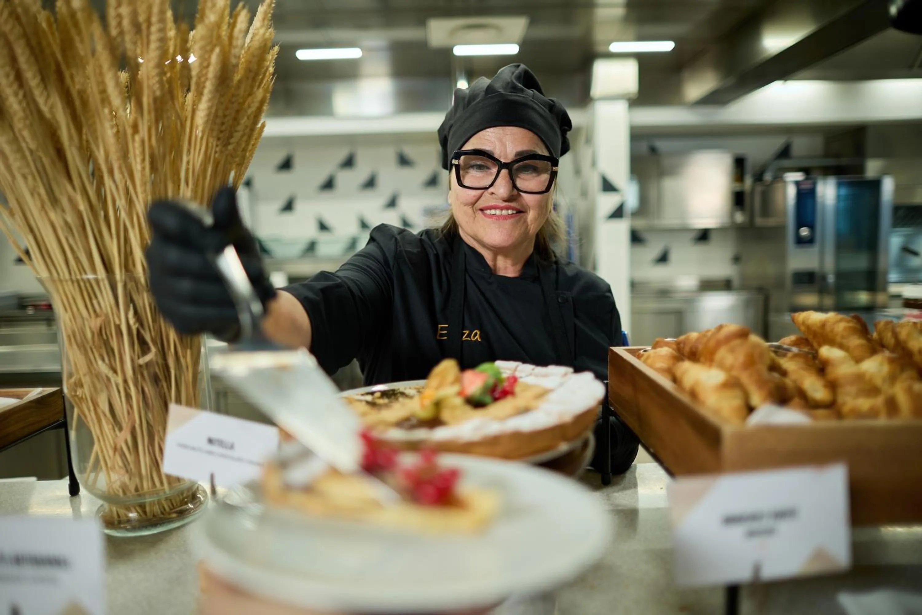 Buffet breakfast in Quark Hotel Milano