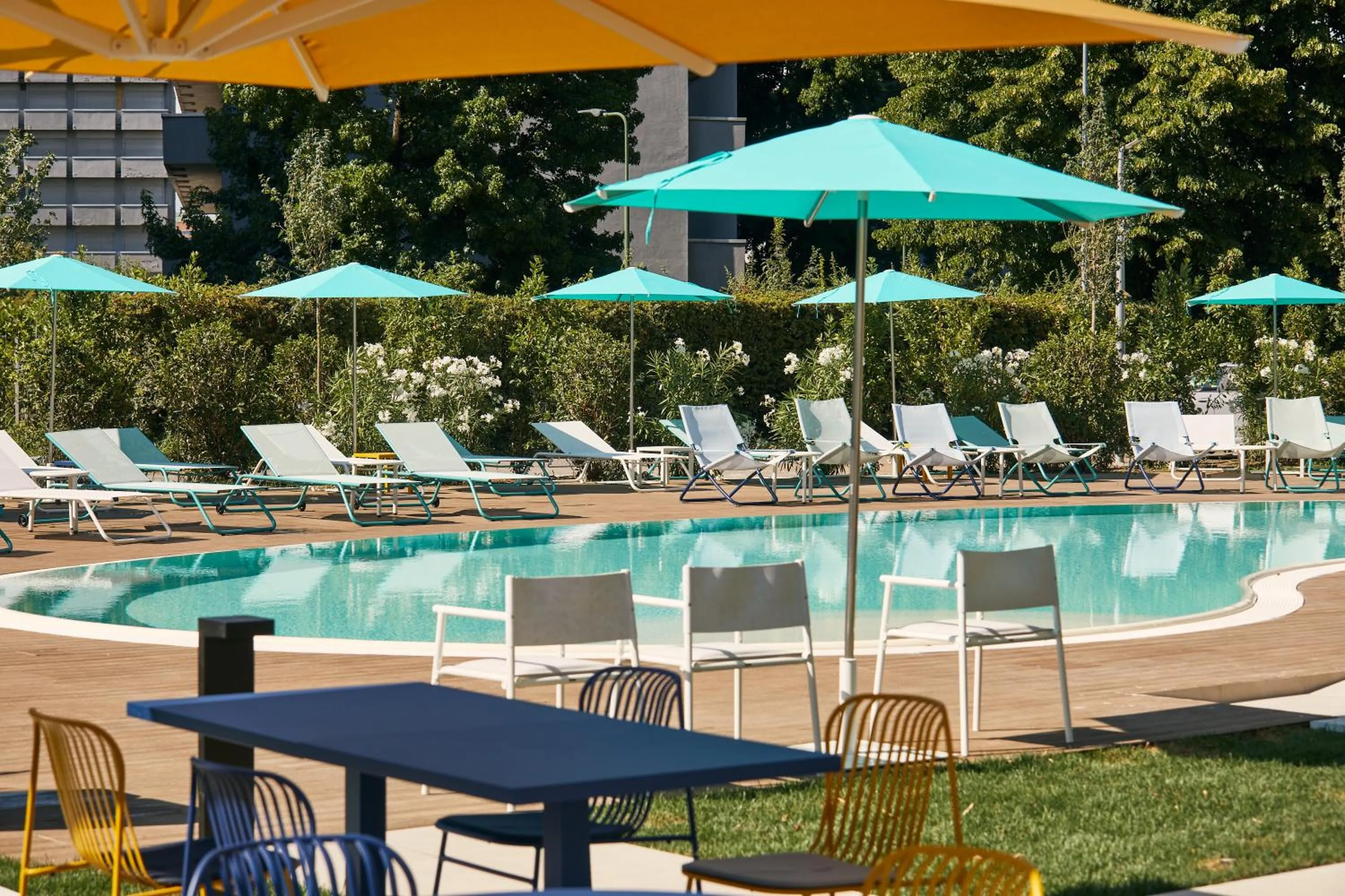 Swimming pool in Quark Hotel Milano