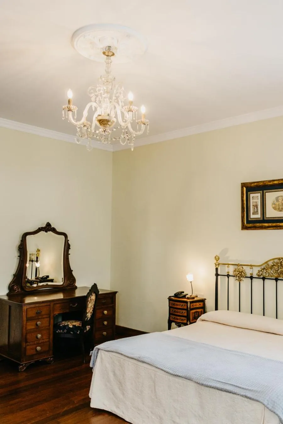 Bed in Pazo Almuzara