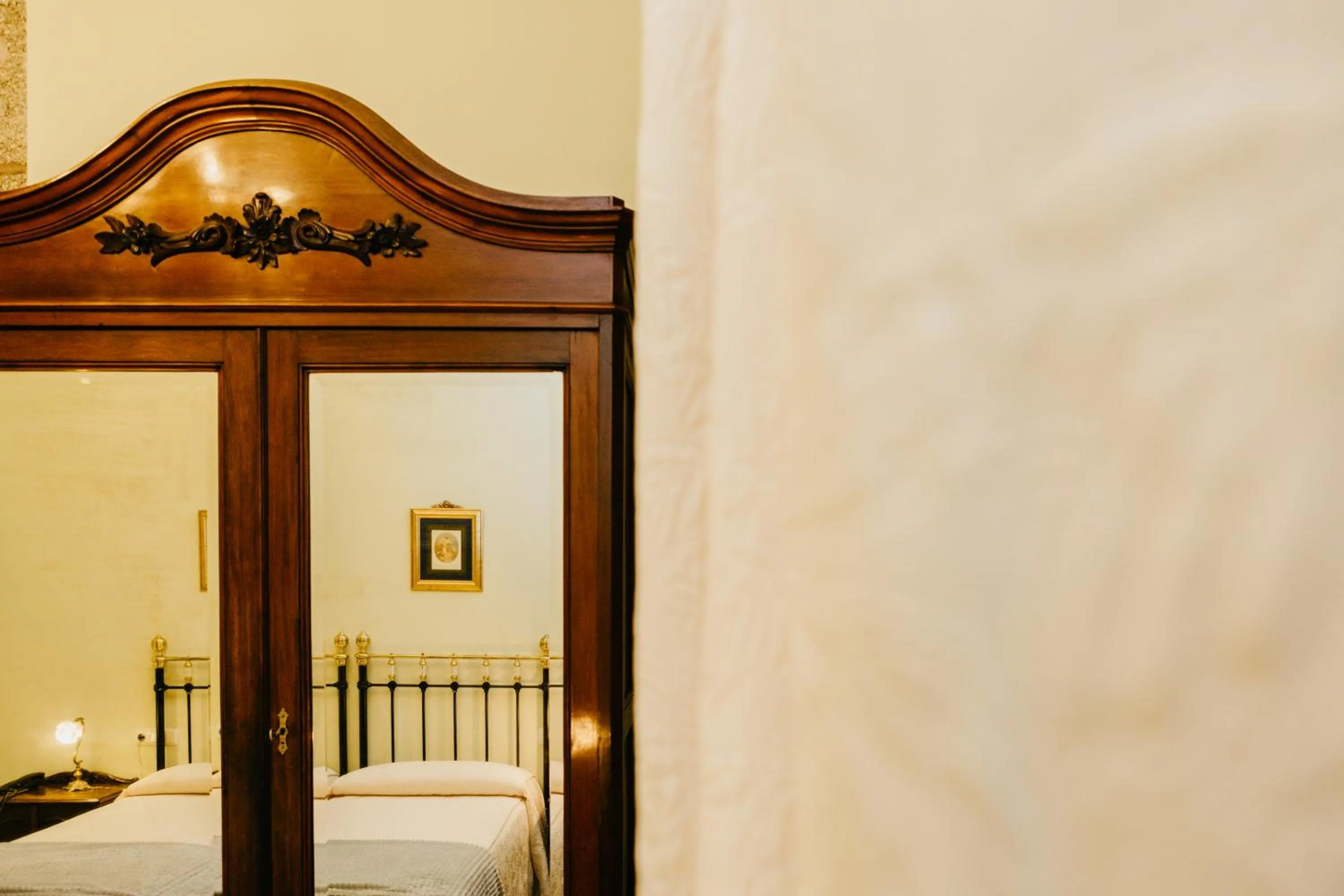 Bed in Pazo Almuzara