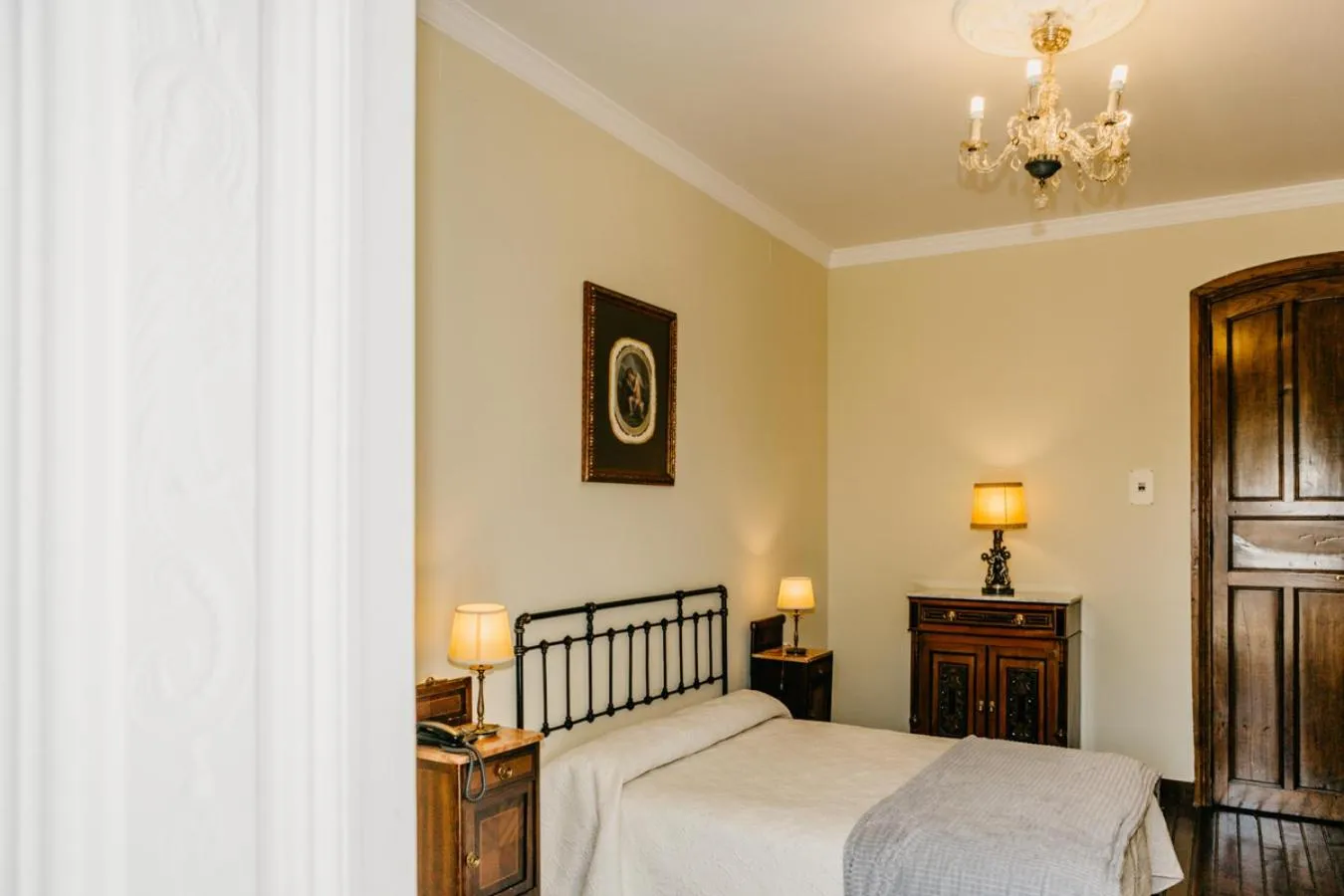 Bed in Pazo Almuzara