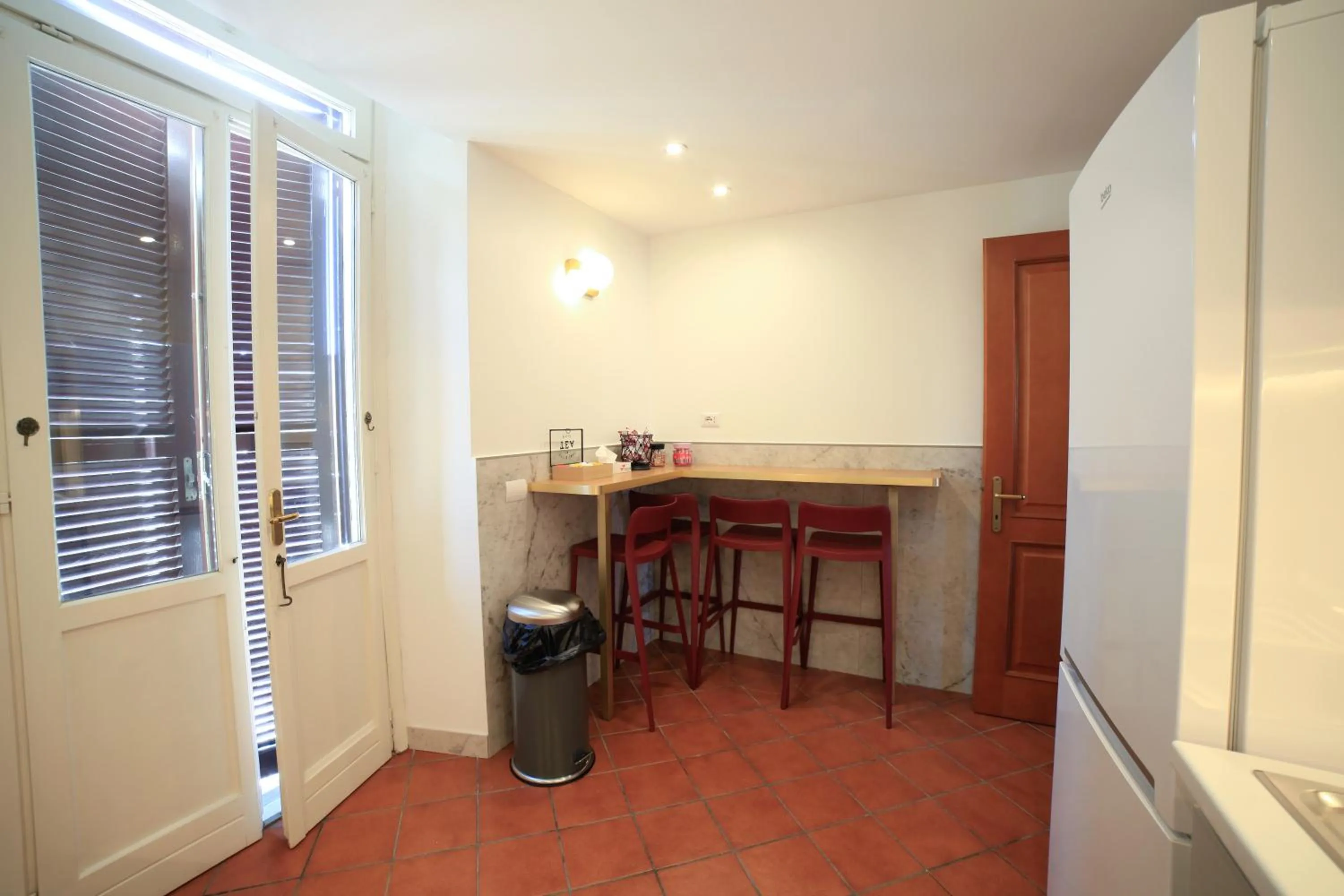 Kitchen or kitchenette in LUCIANO MONTI APARTMENT