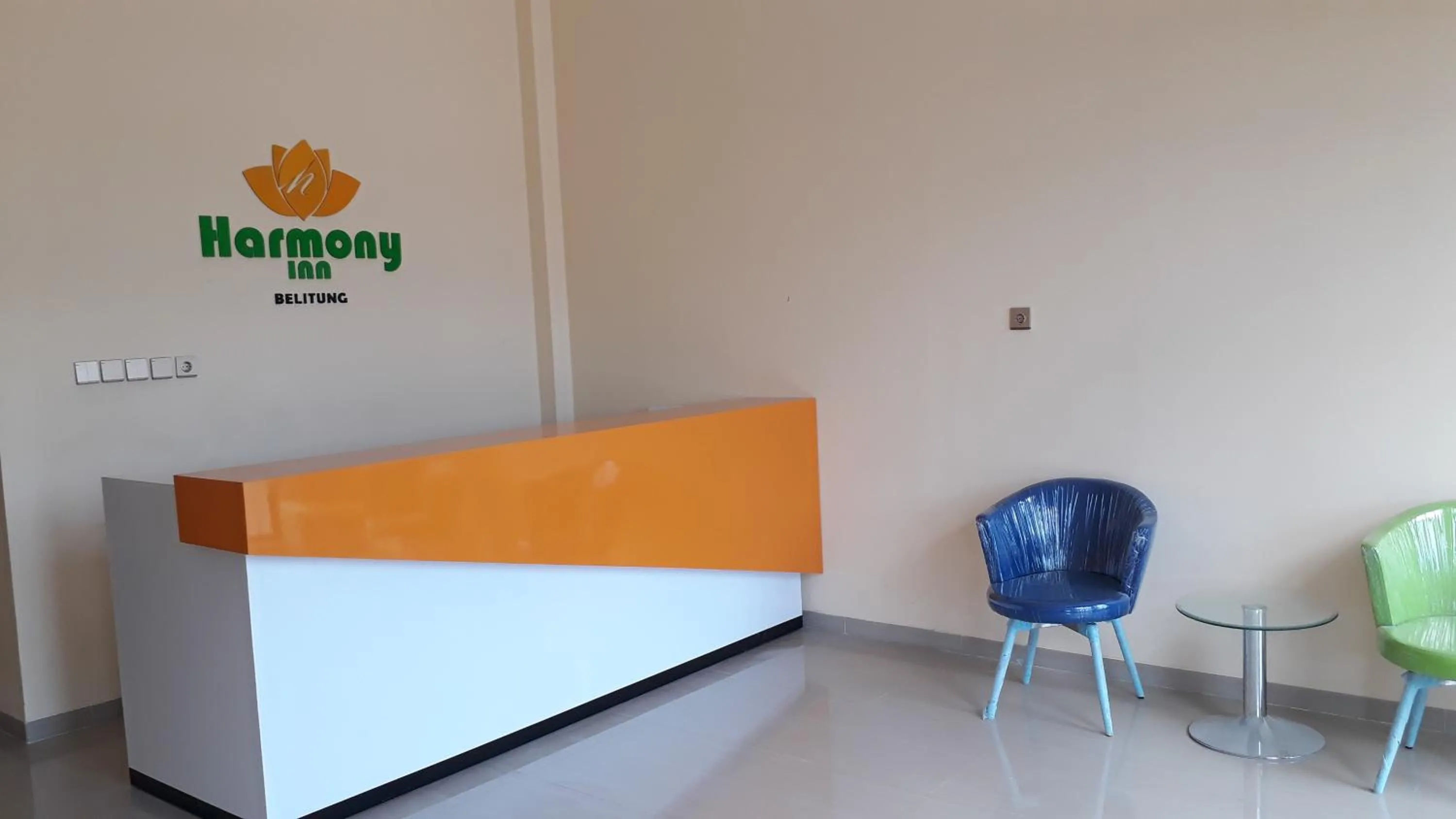 Lobby or reception, Bed in Harmony Inn Belitung - City Hotel