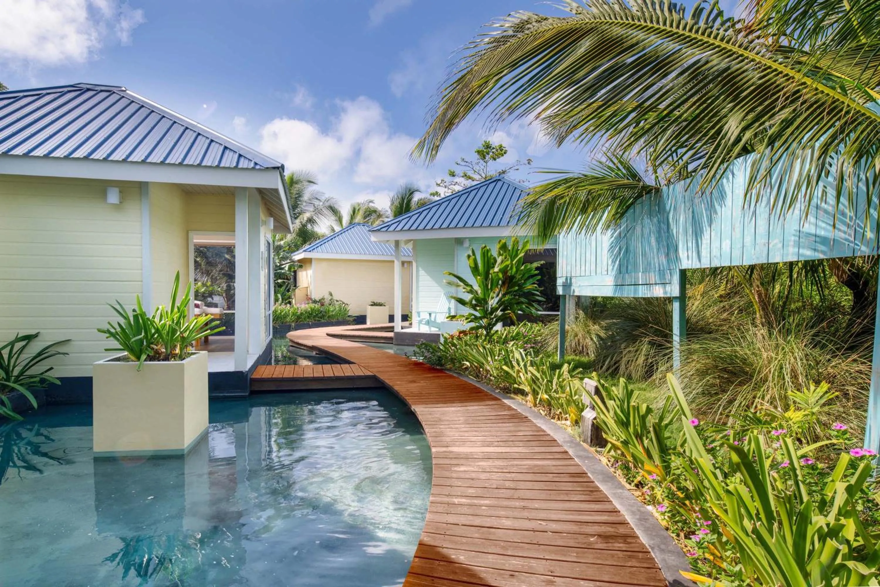 Natural landscape in Reef Haven Belize