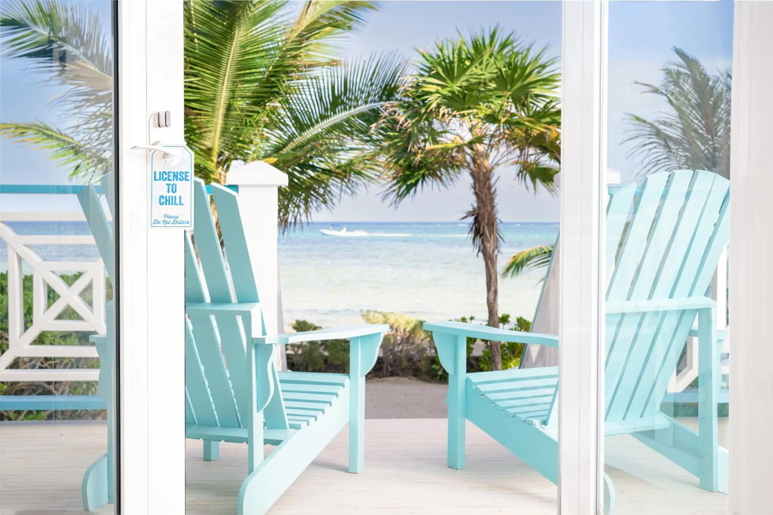 Patio in Margaritaville Beach Resort Ambergris Caye - Belize