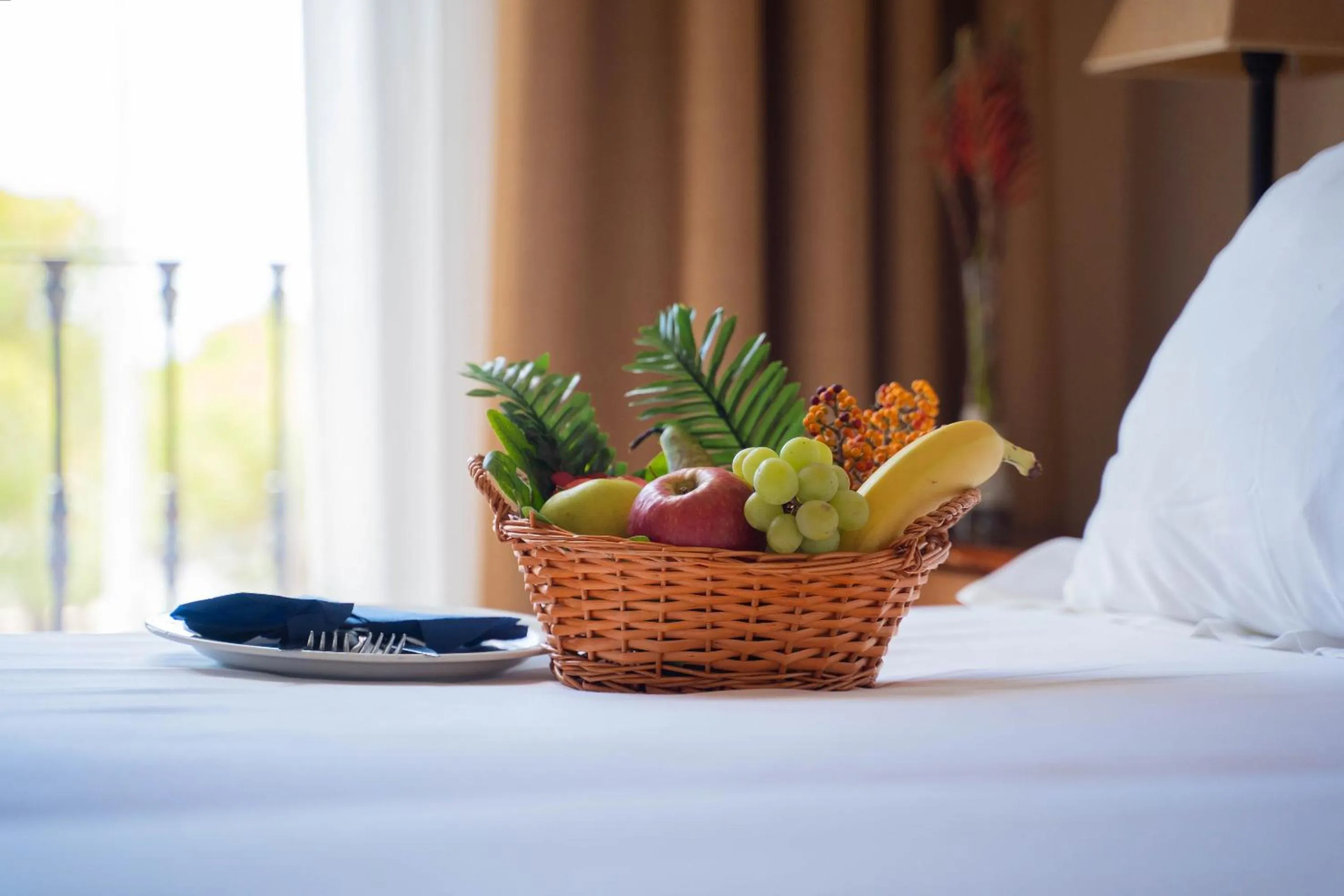 Property building, Bed in Hotel Albaida Nature