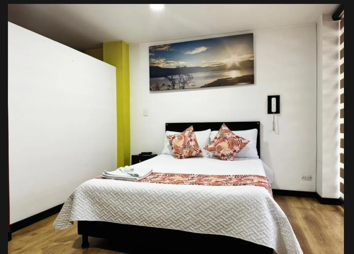 Bed in Hotel Naisca 47