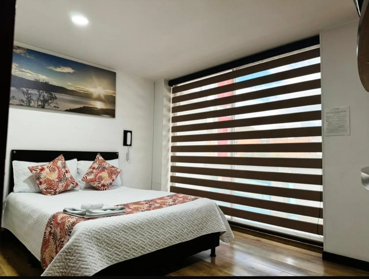 Bed in Hotel Naisca 47