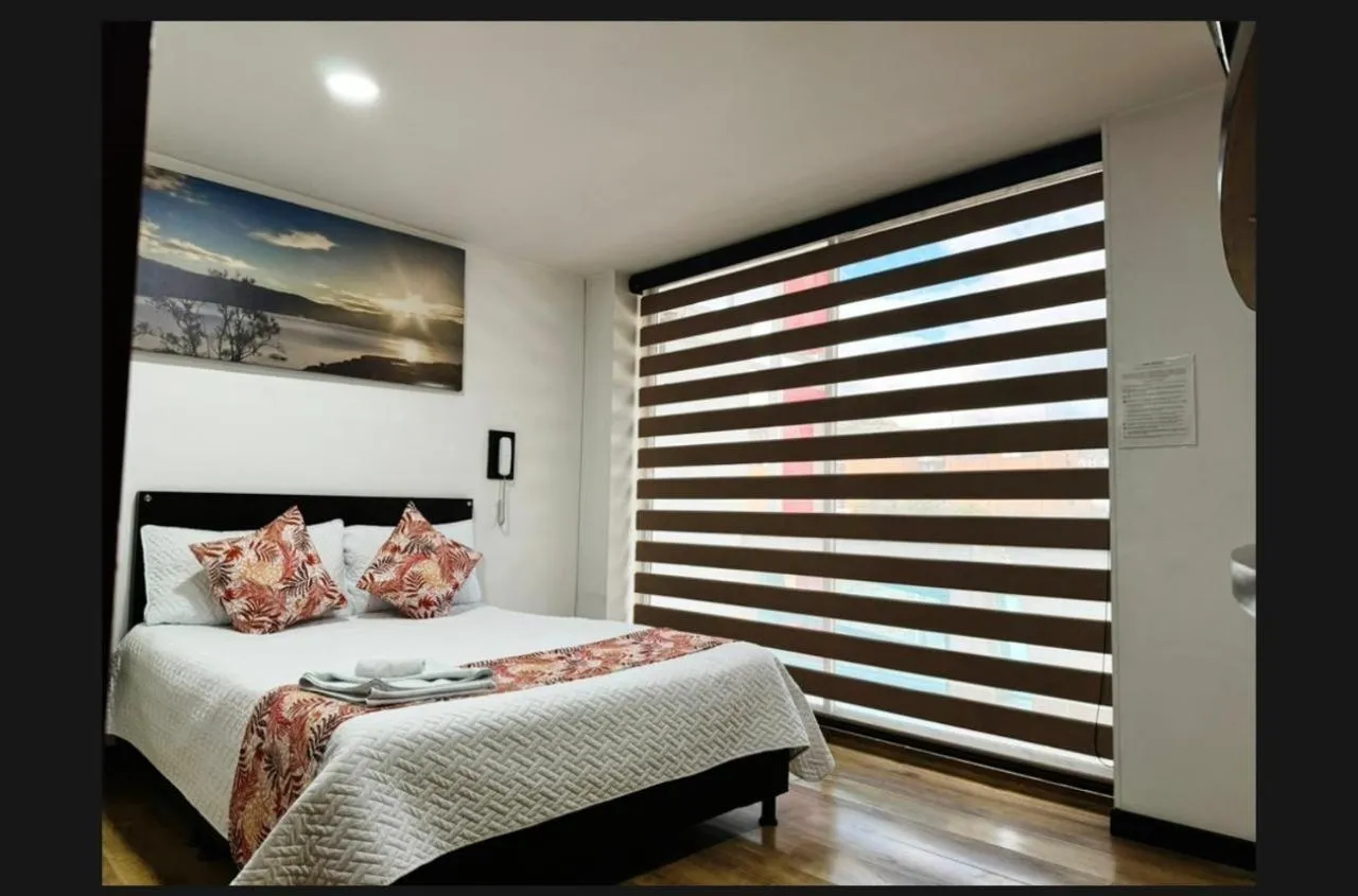 Bed in Hotel Naisca 47