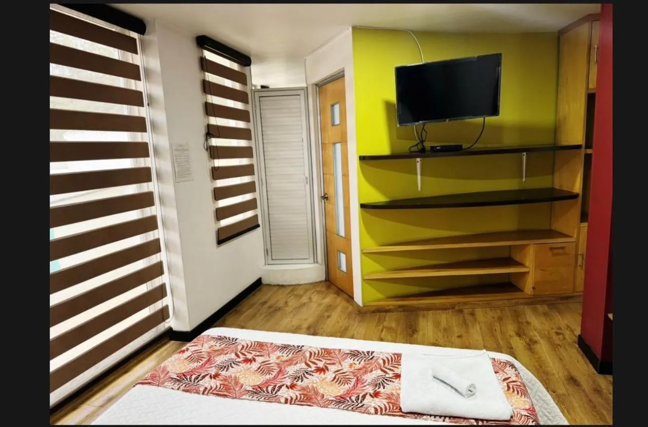 Bed in Hotel Naisca 47