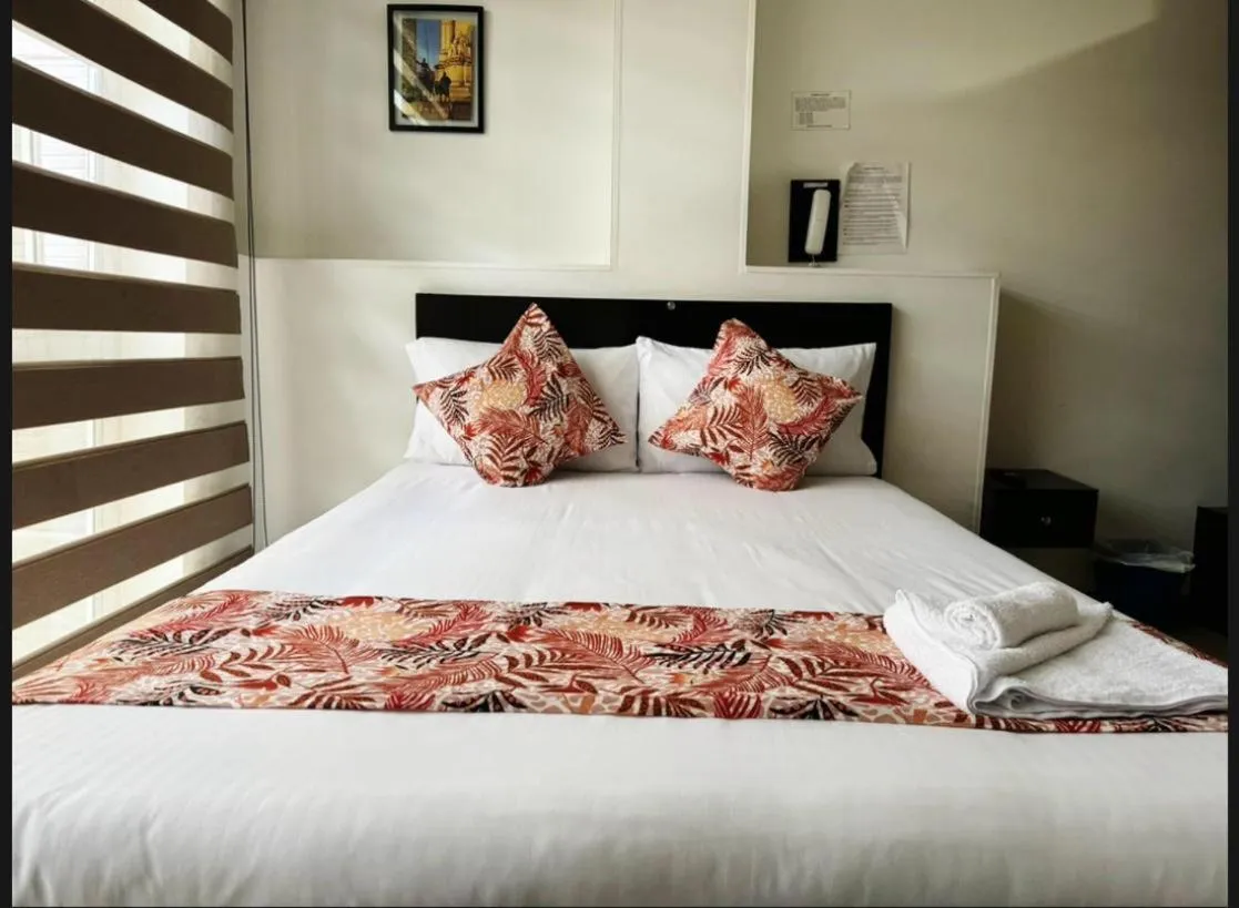 Bed in Hotel Naisca 47