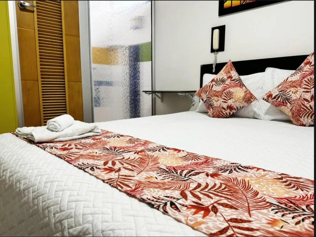 Bed in Hotel Naisca 47