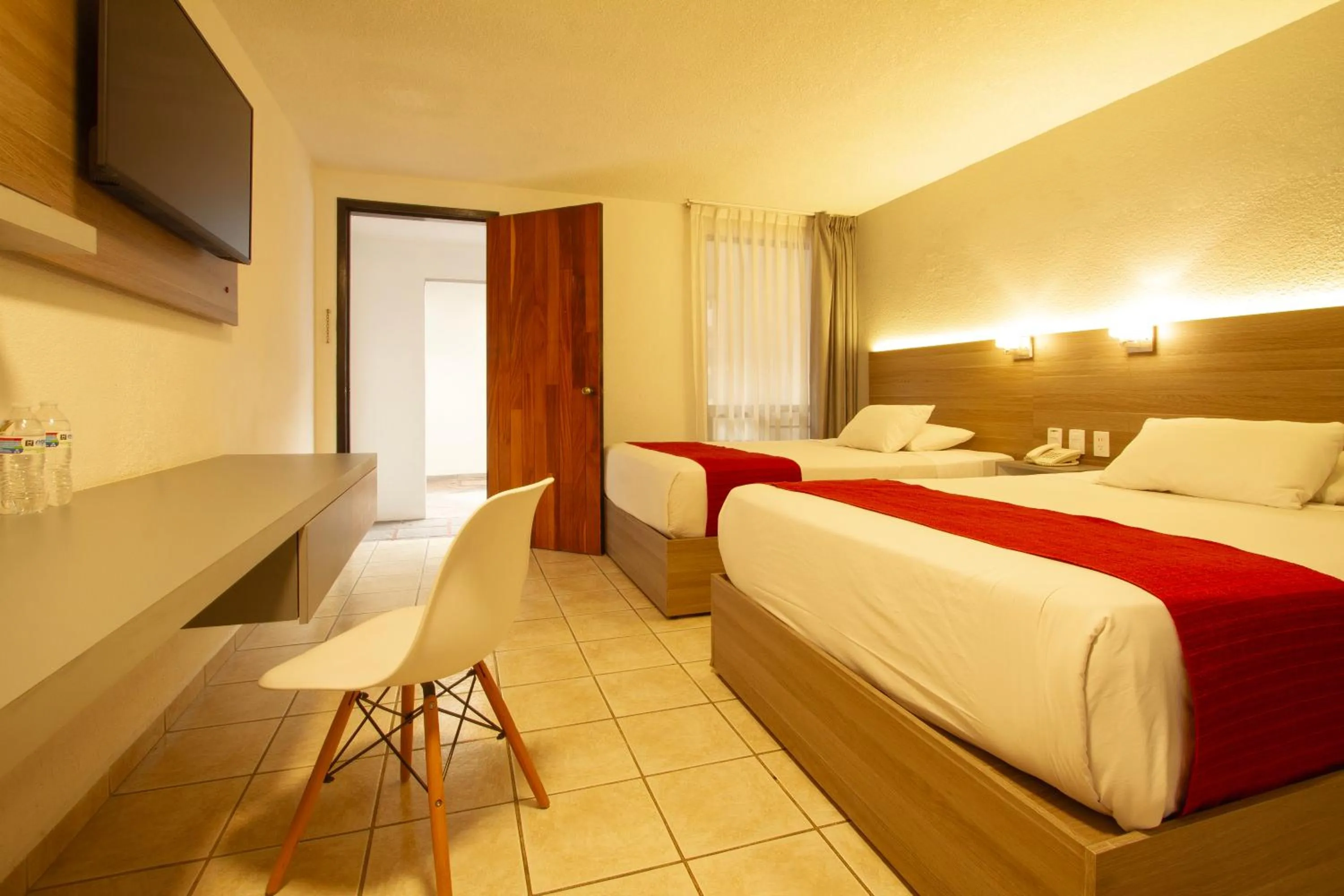 Superior Double Room with Two Double Beds in Hotel Bedd Express Querétaro