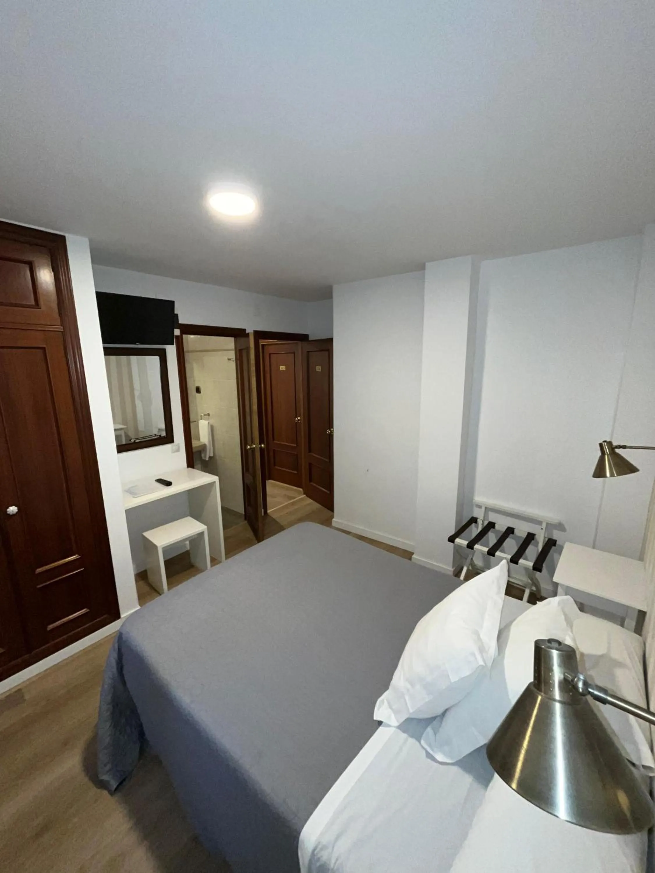 Bed in Hotel Ovetense