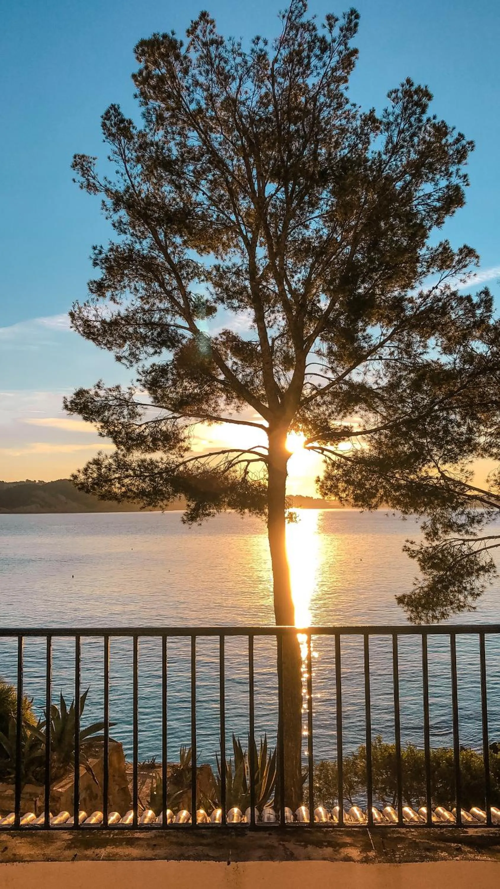 Sunrise in Hotel Cala Fornells