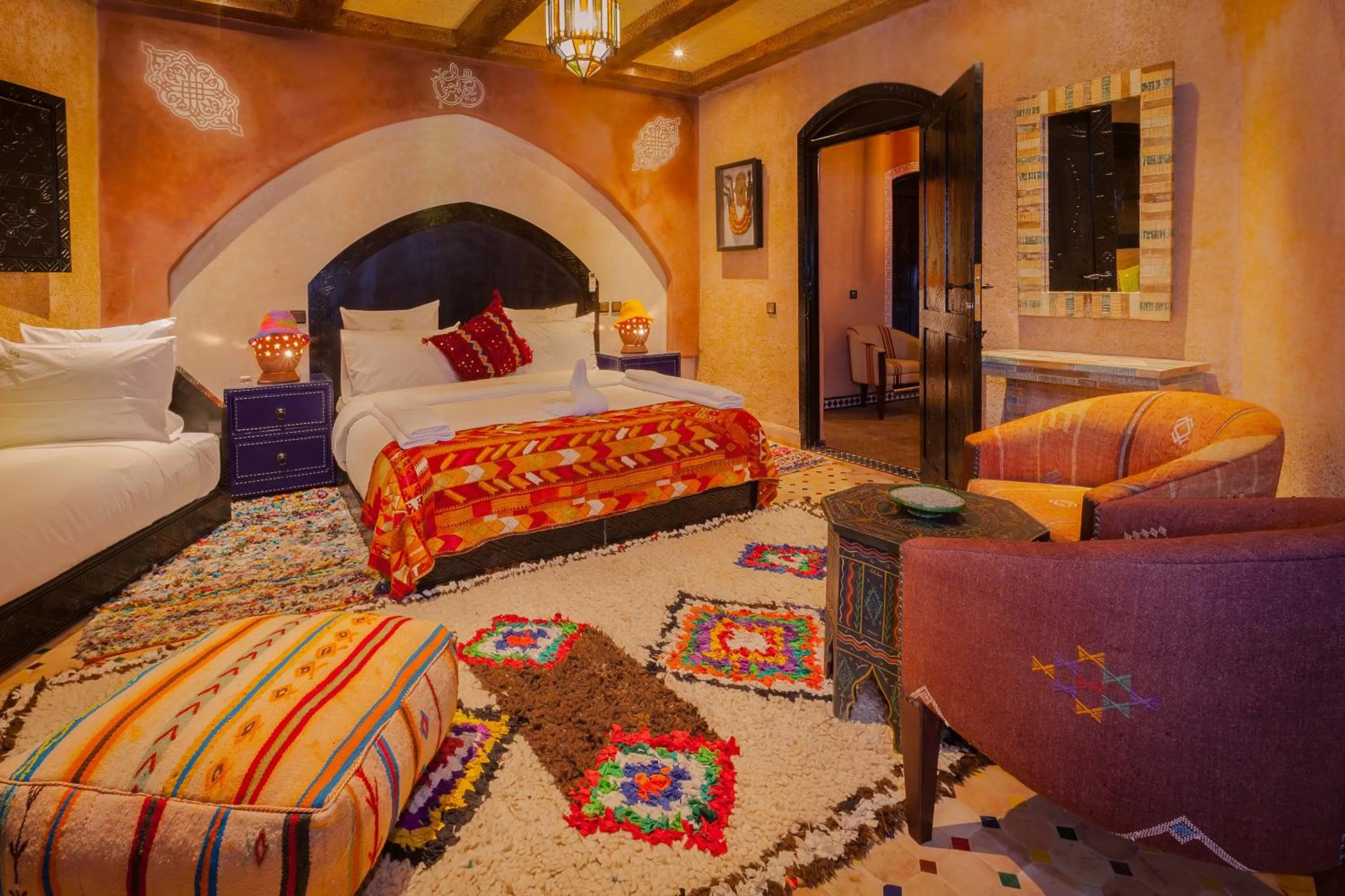 Bed in Dar Ikalimo Ourika