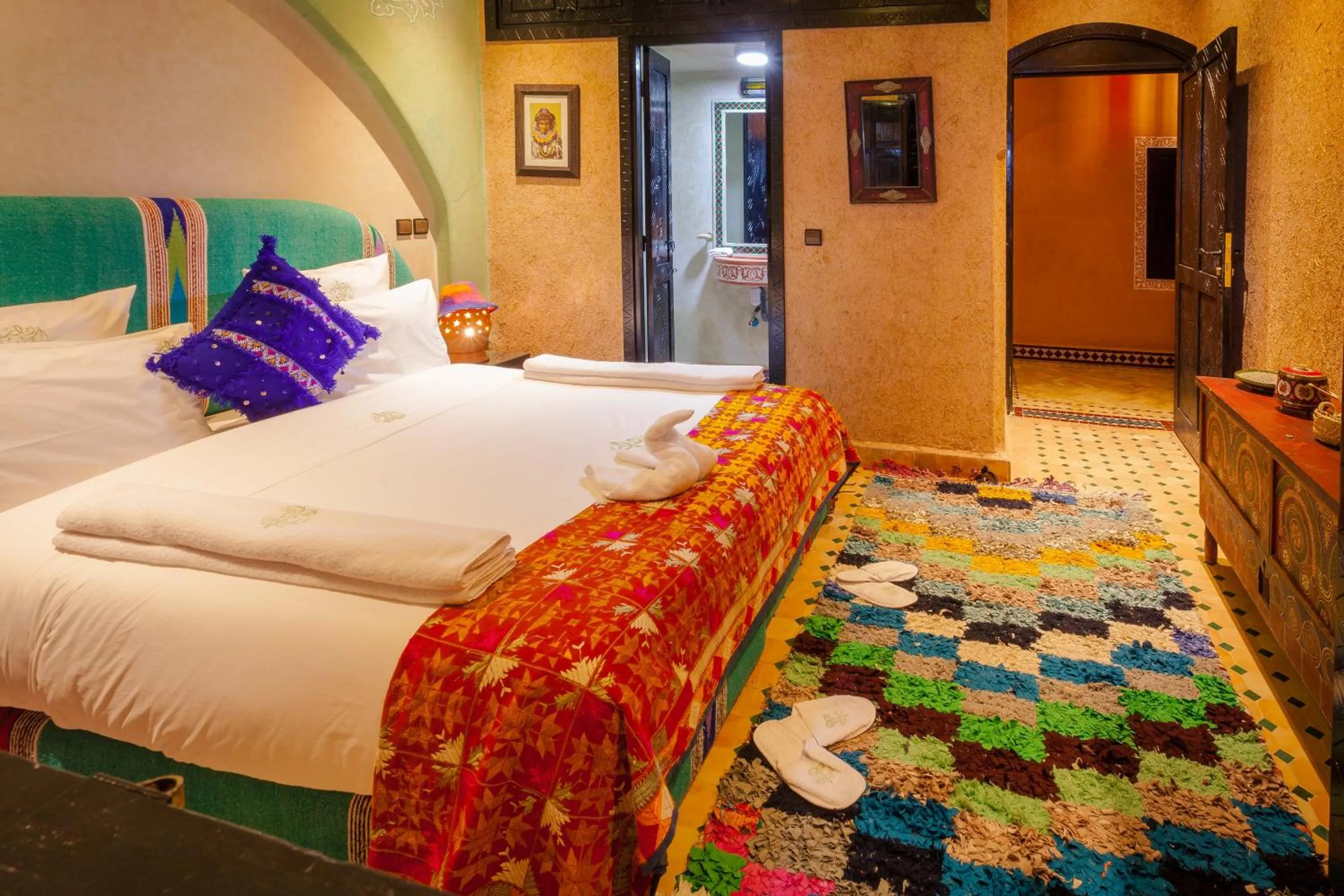 Bed in Dar Ikalimo Ourika