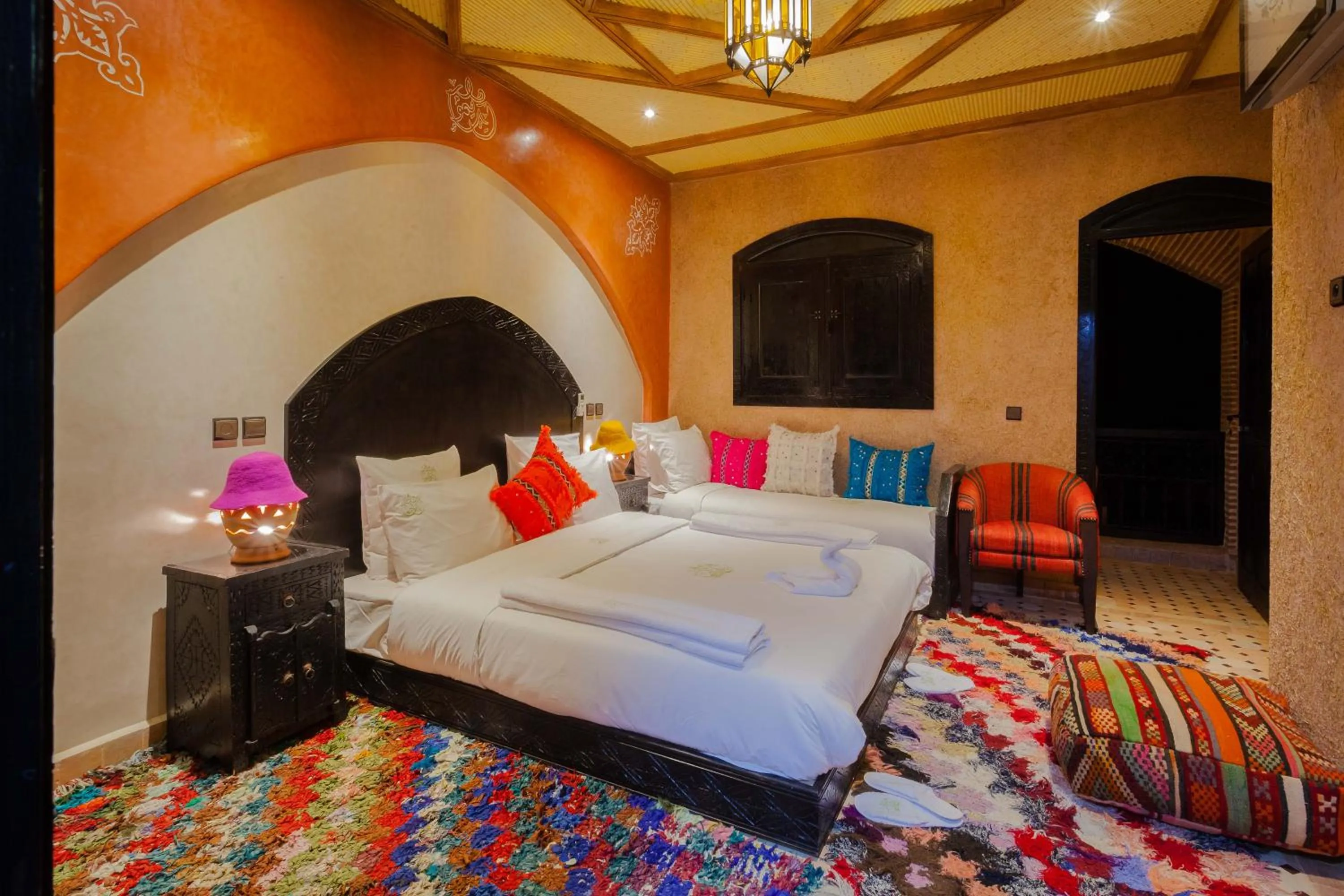 Bed in Dar Ikalimo Ourika