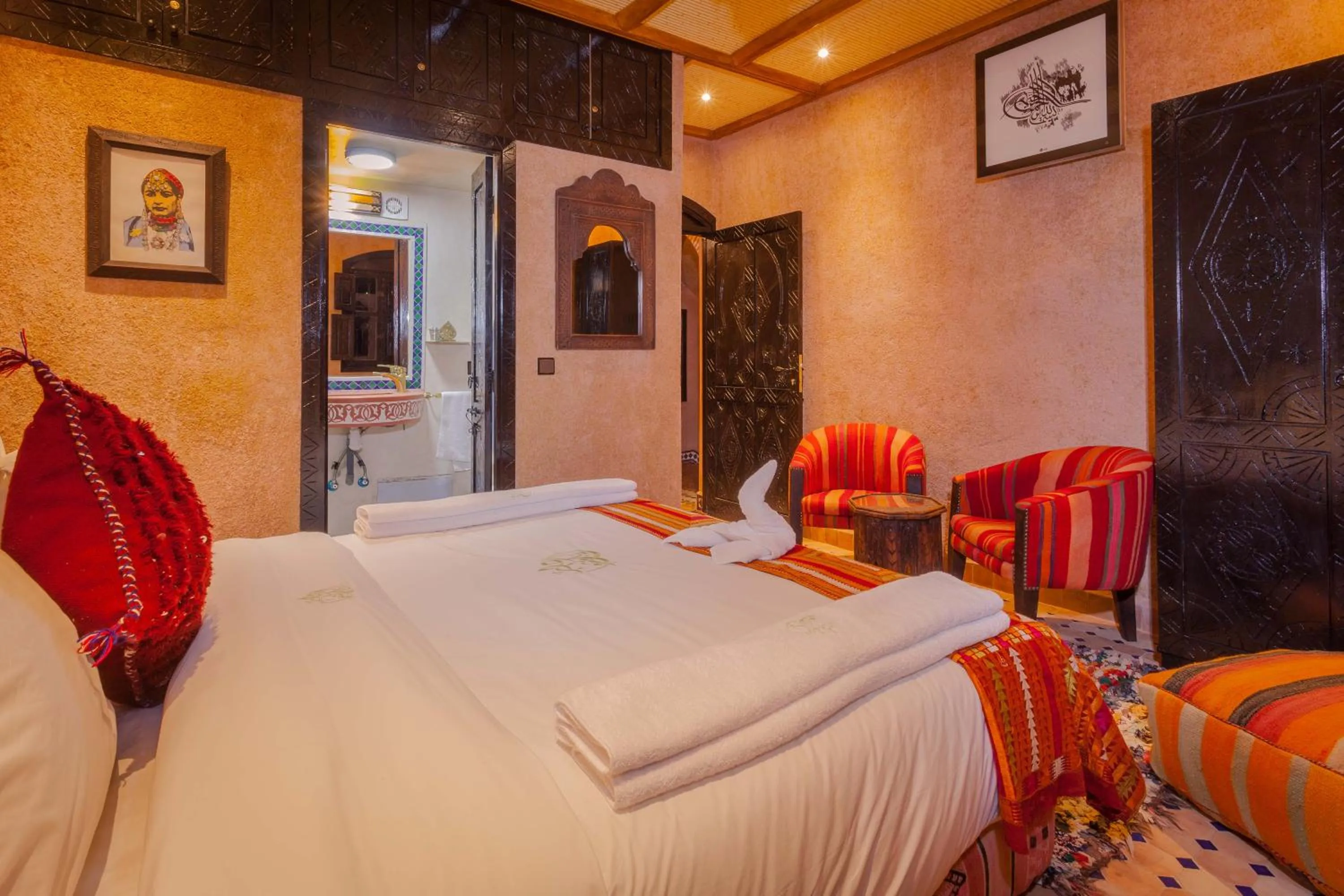 Bed in Dar Ikalimo Ourika