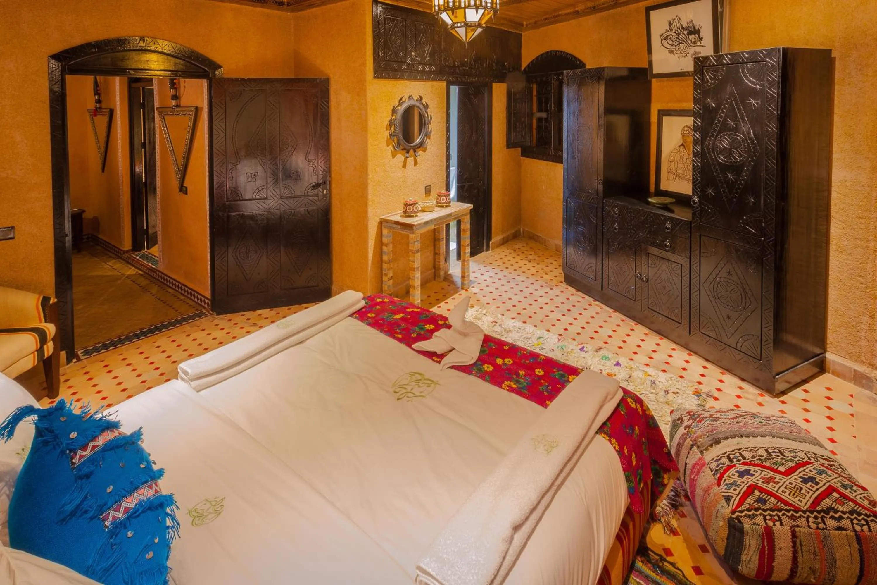 Bed in Dar Ikalimo Ourika