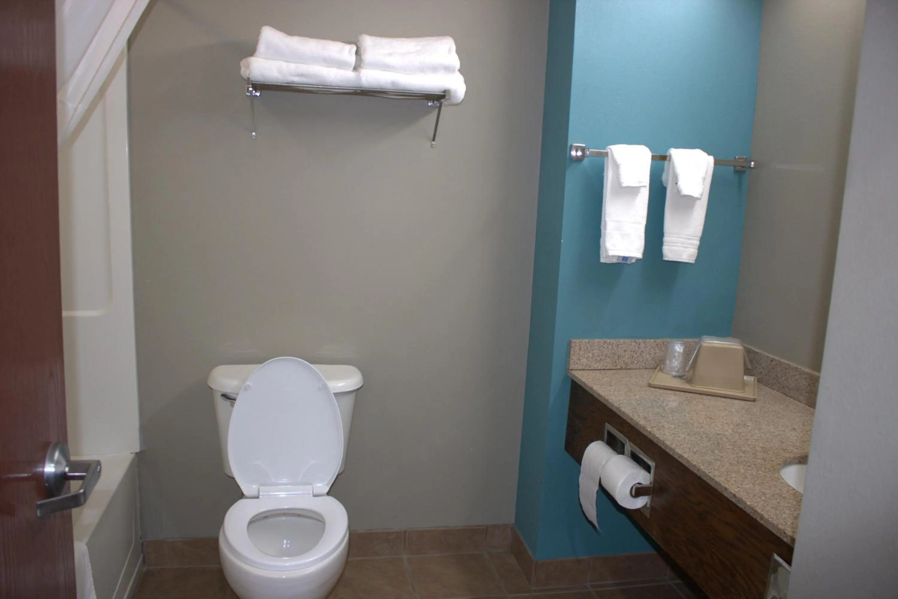 Toilet in Super 8 by Wyndham Rainsville