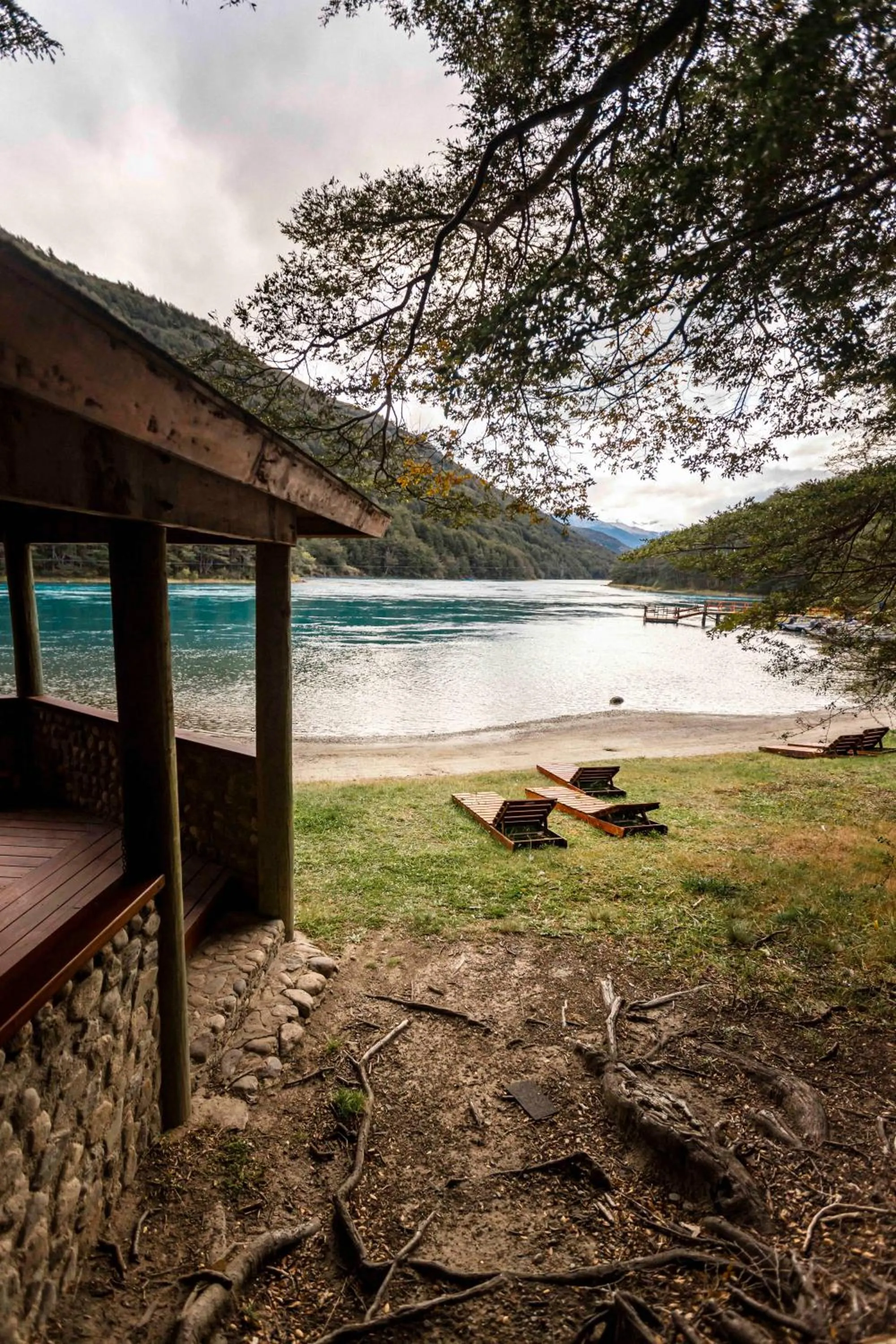 River view in Green Baker Lodge
