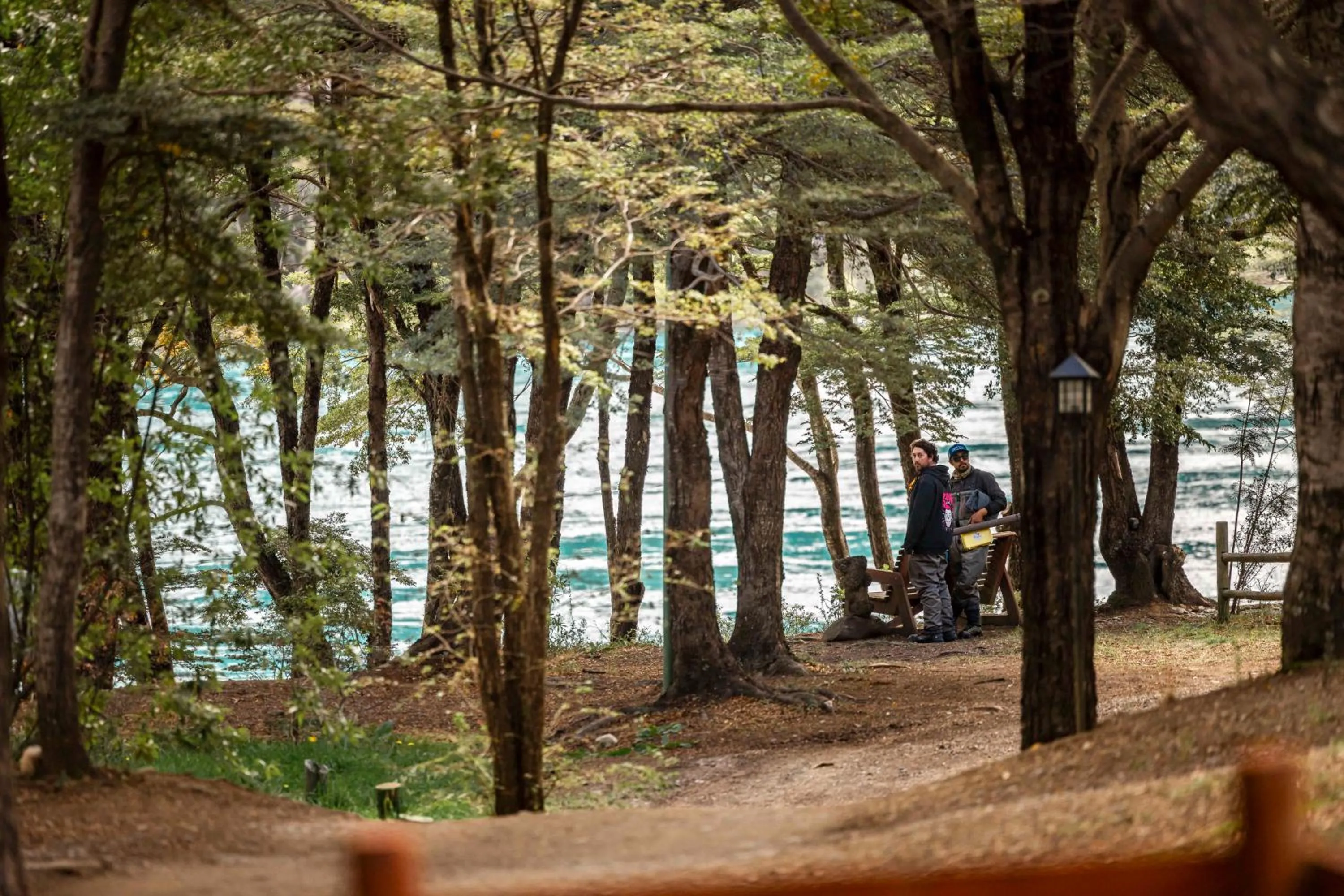River view in Green Baker Lodge