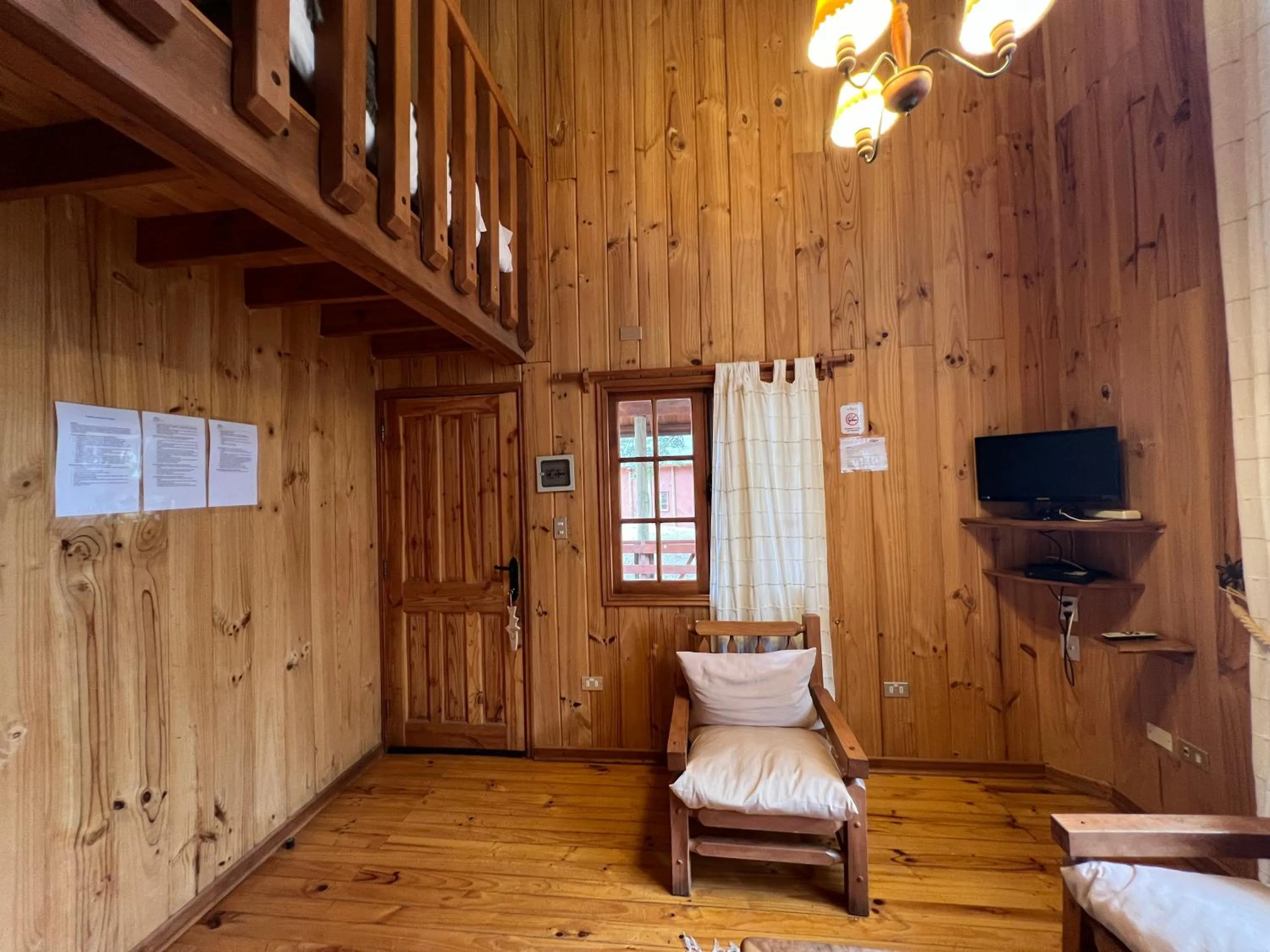Living room in Green Baker Lodge