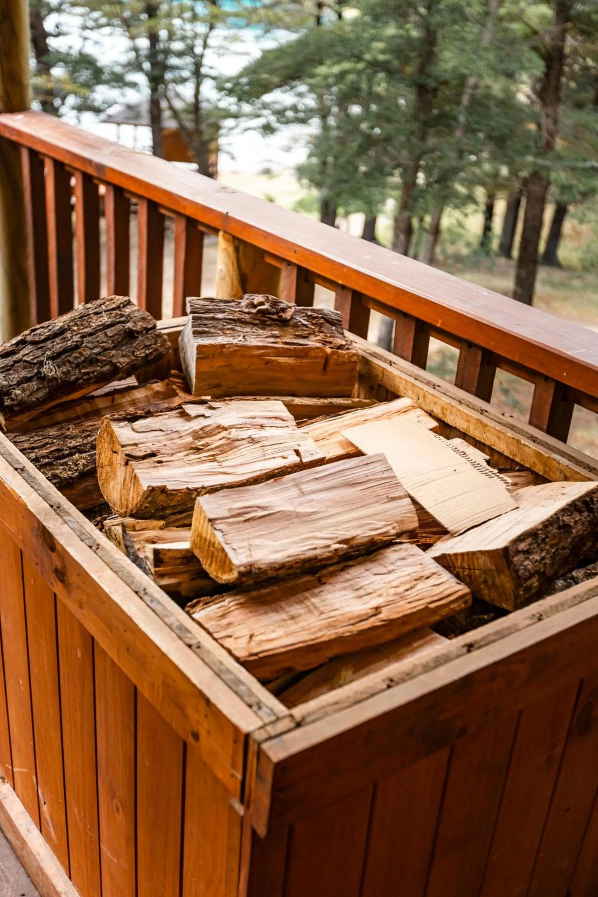 Natural landscape in Green Baker Lodge