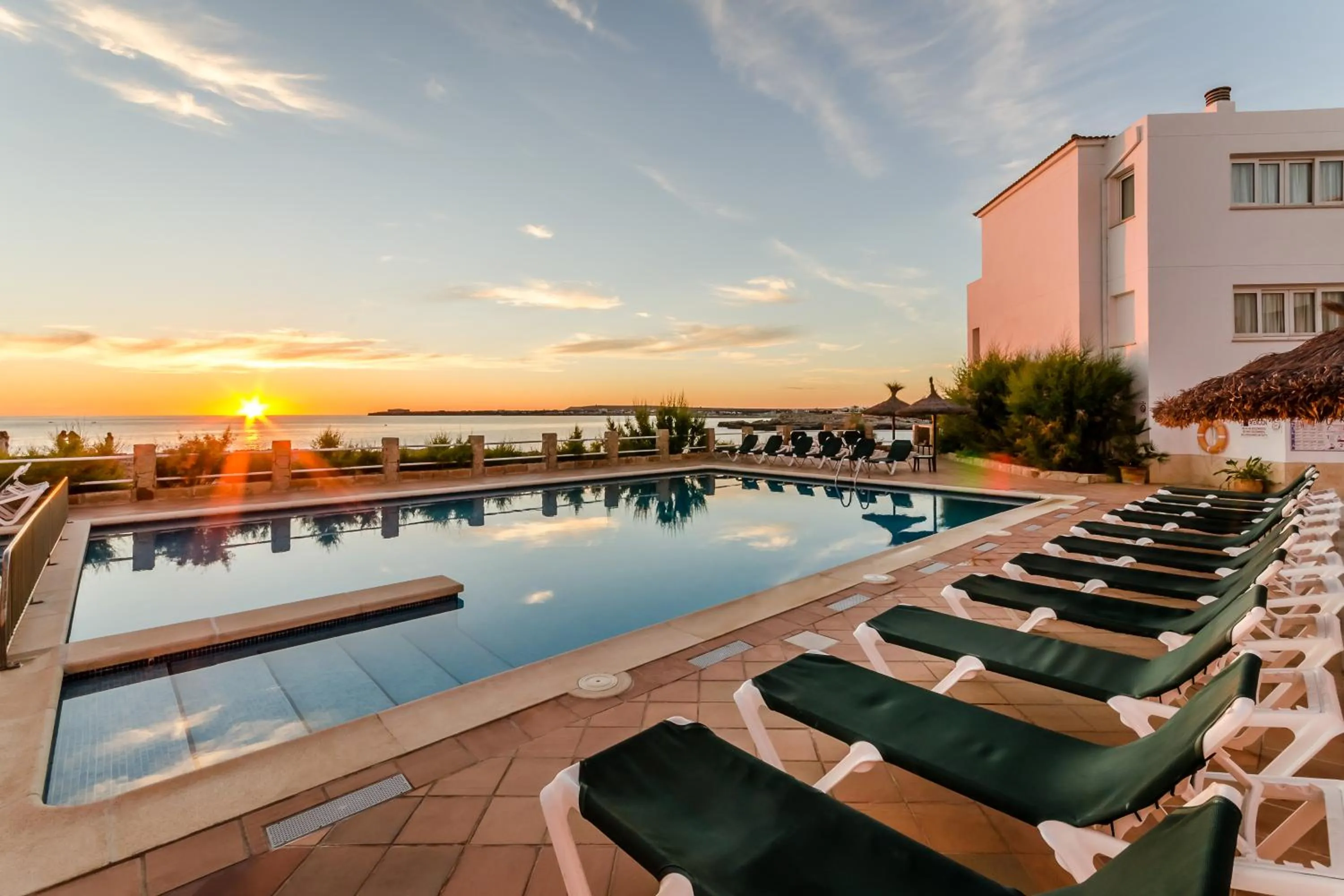 Swimming pool in Apartamentos Blancala