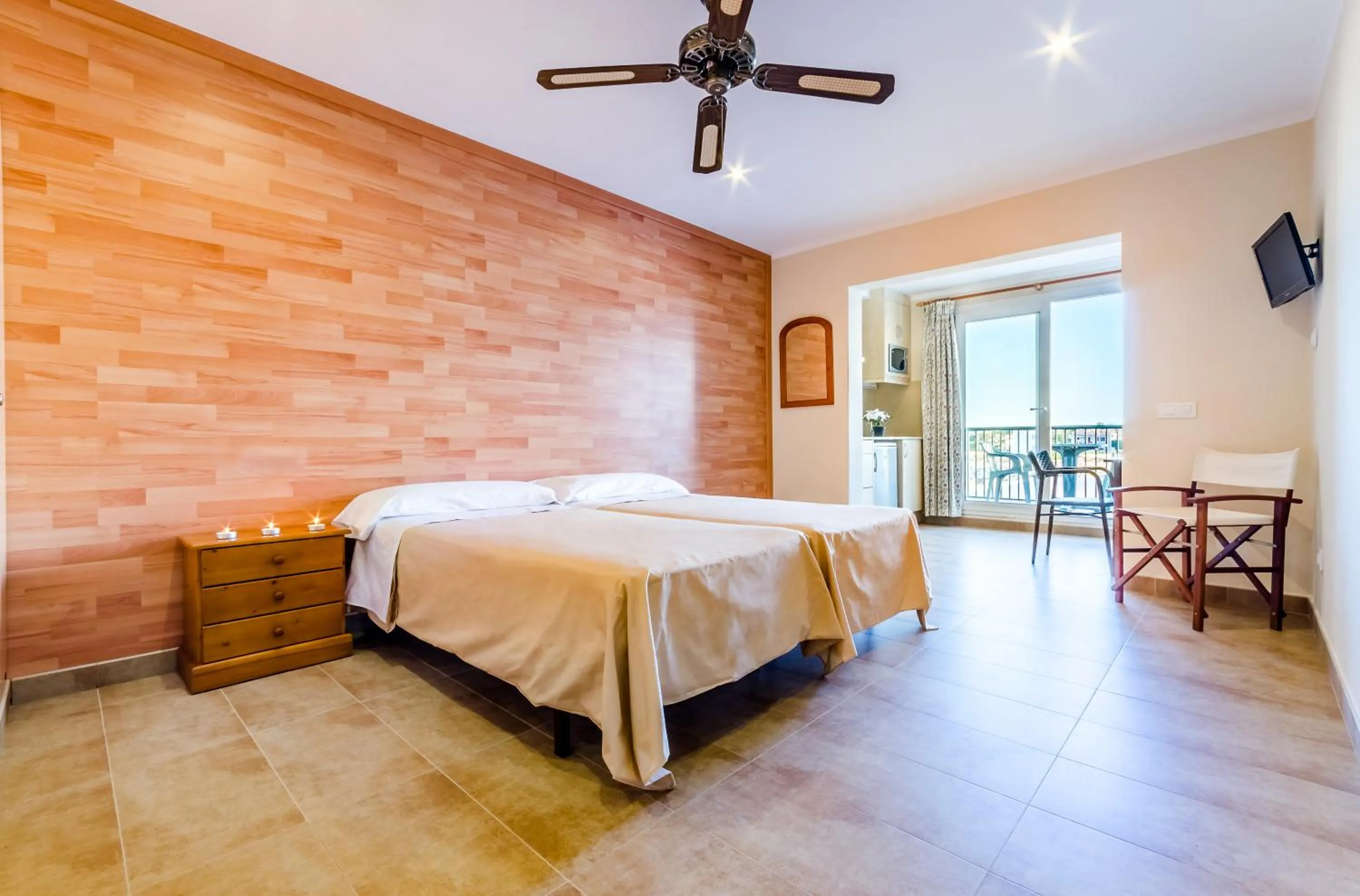 Bed in Apartamentos Blancala