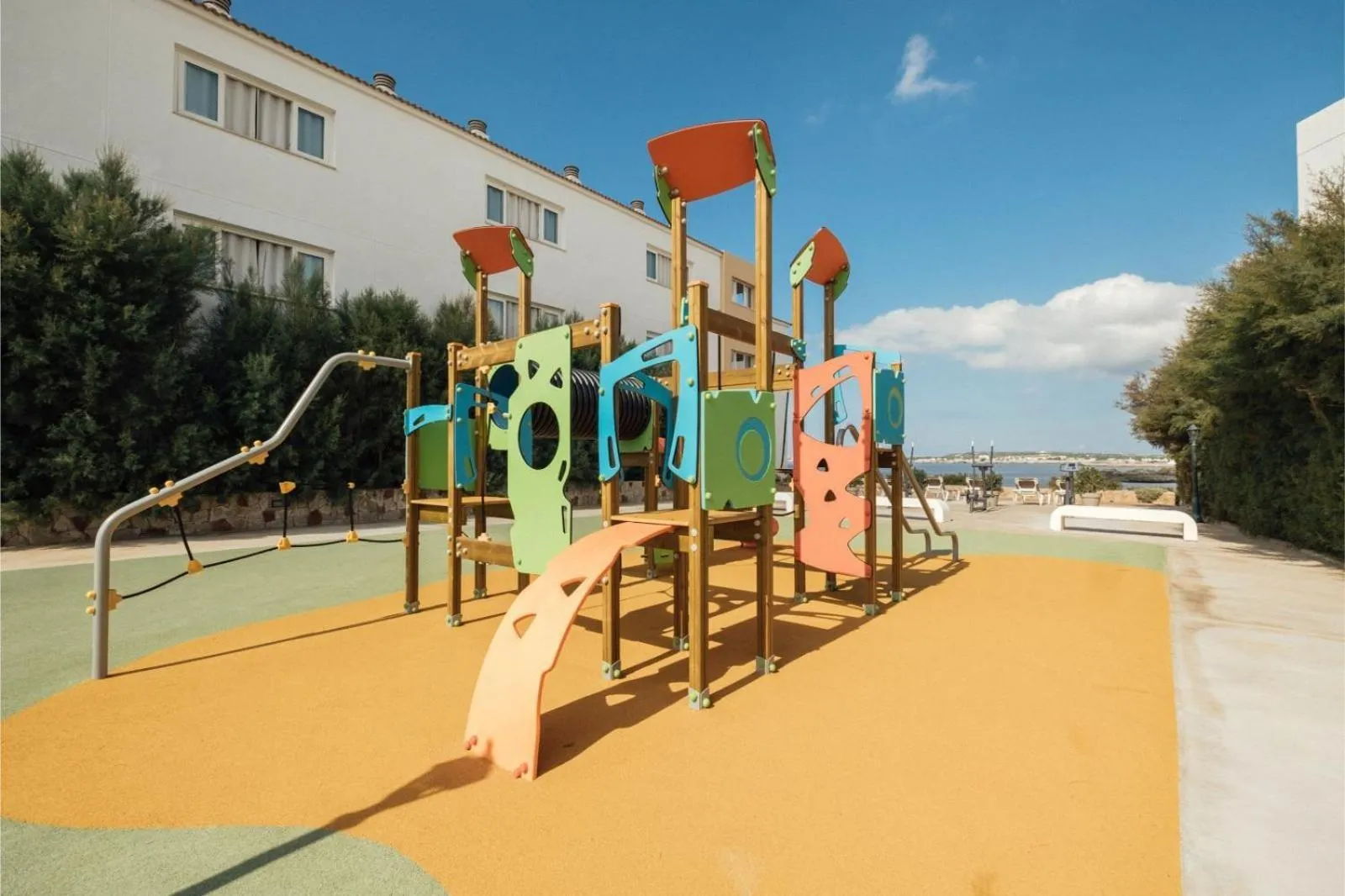 Children play ground in Apartamentos Blancala