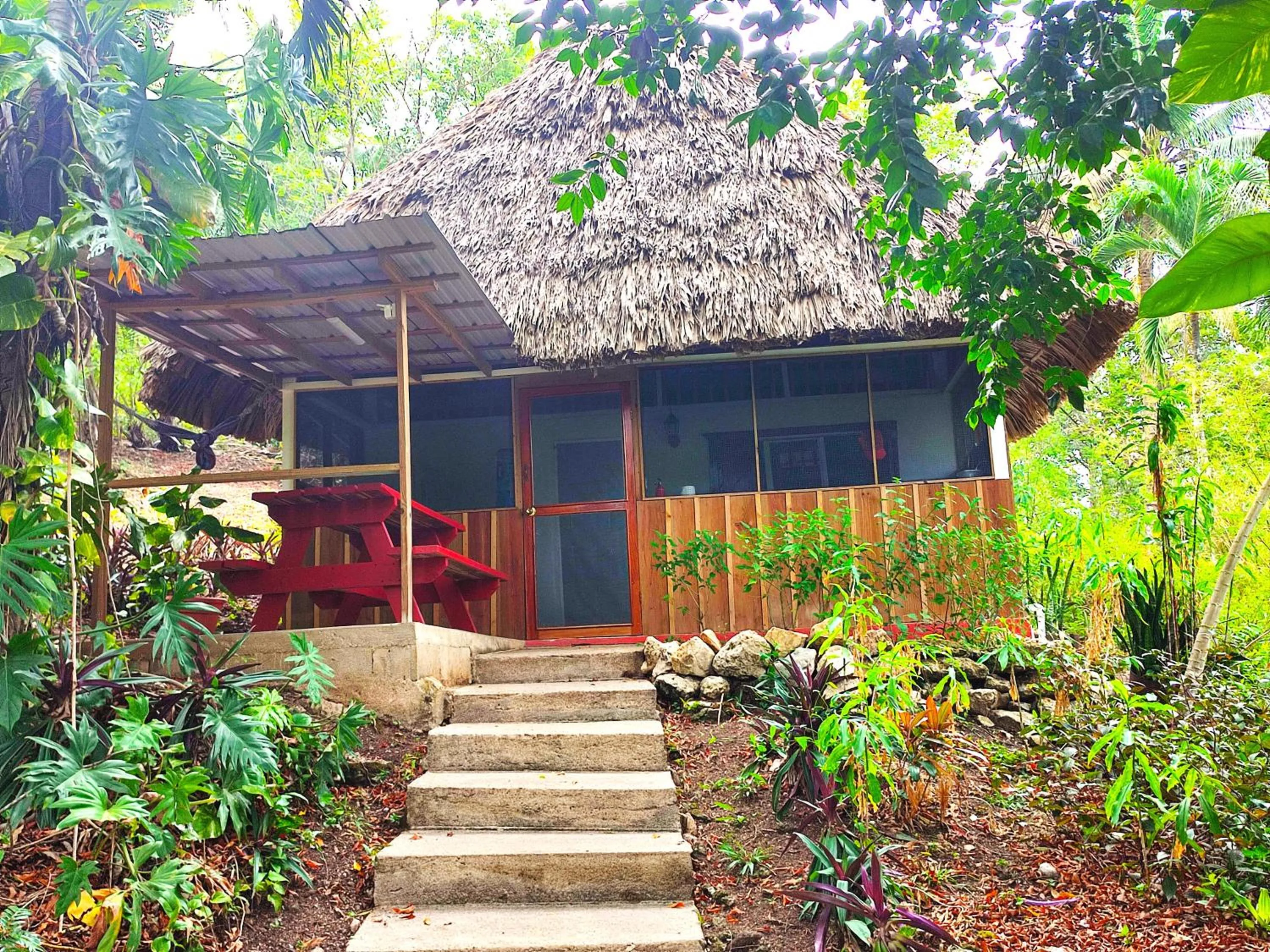 Property building in Maya Mountain Lodge
