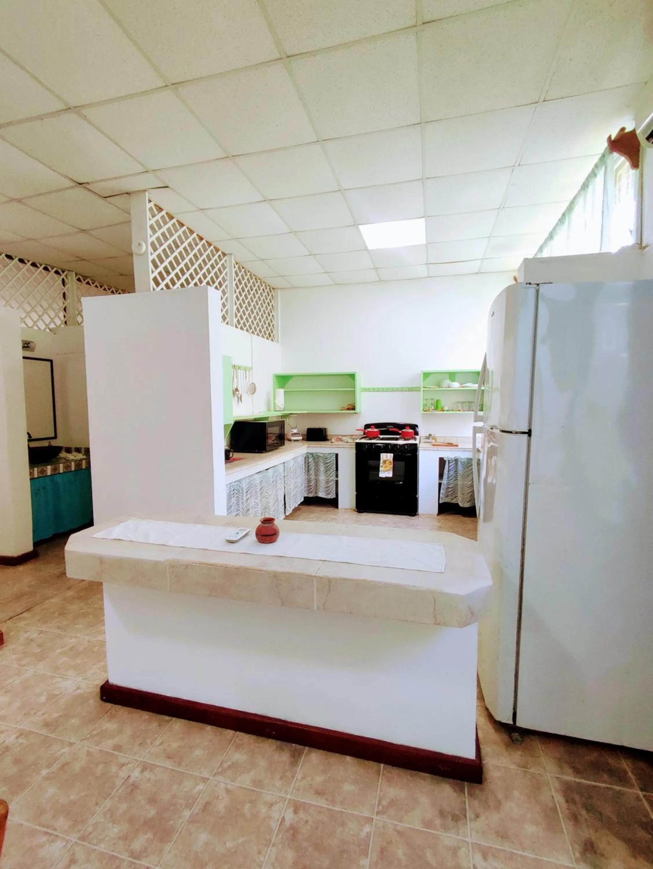 Kitchen or kitchenette in Maya Mountain Lodge