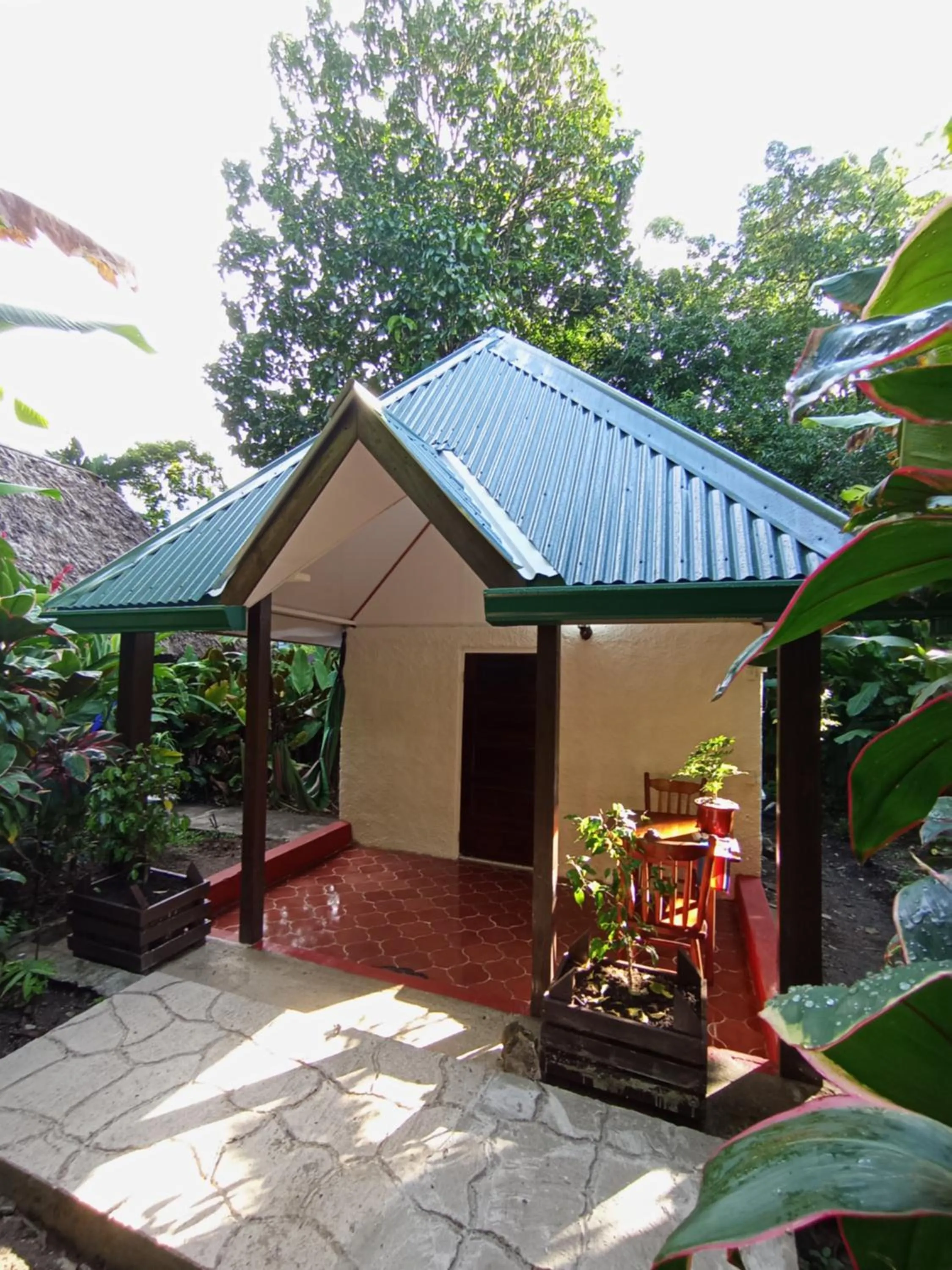 Property building in Maya Mountain Lodge