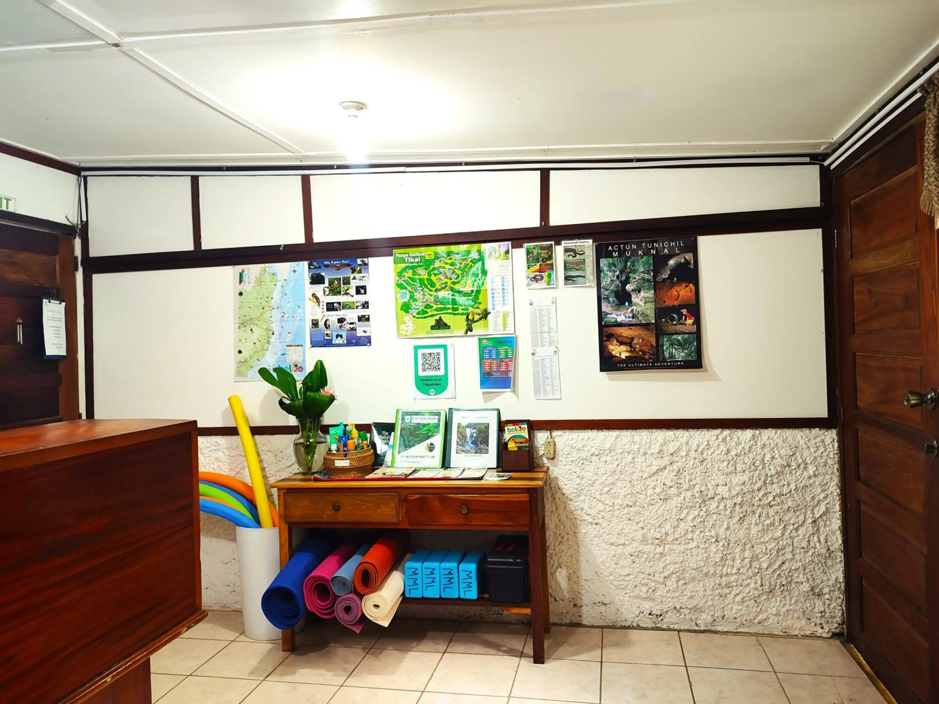 Property building in Maya Mountain Lodge