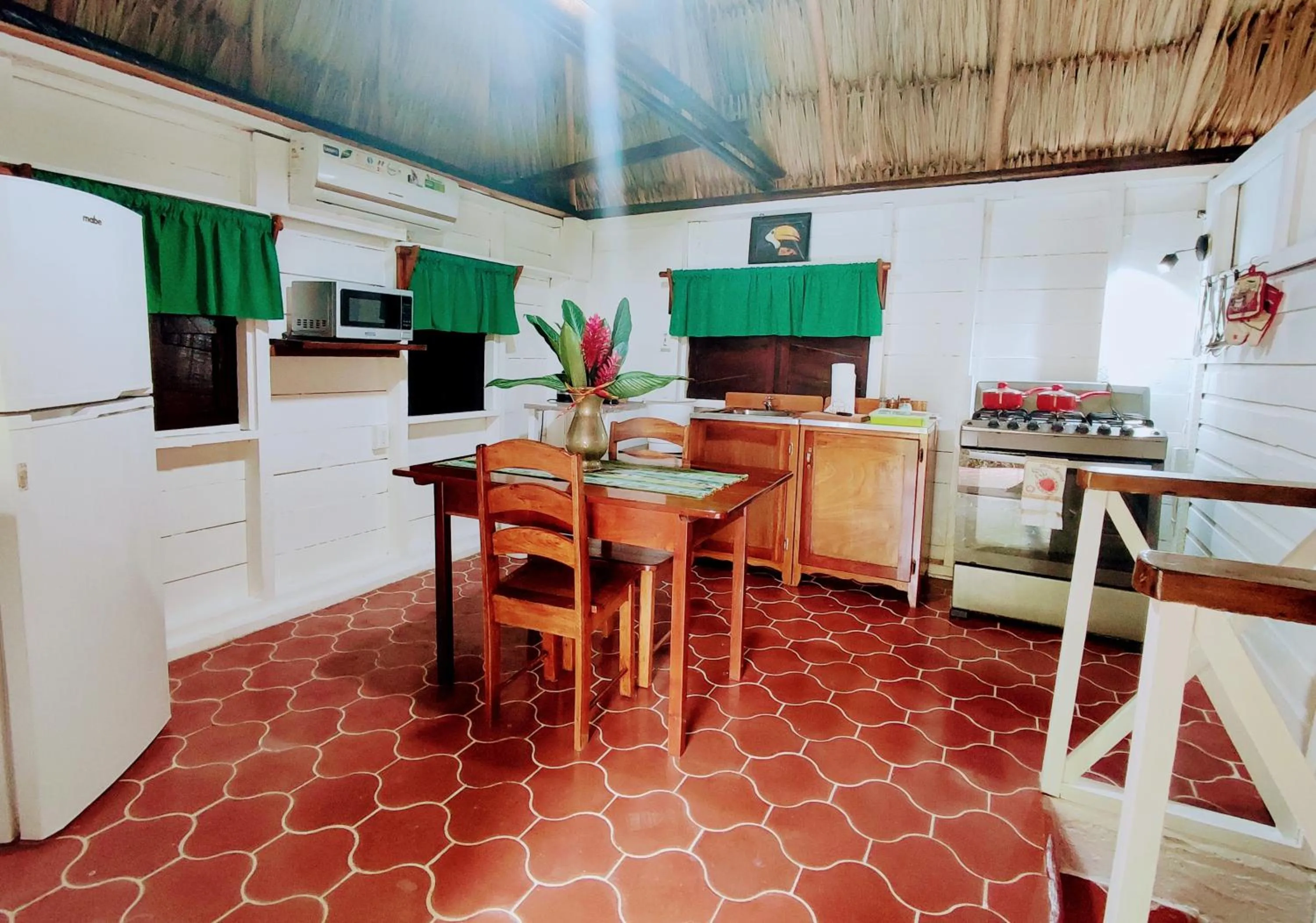 Kitchen or kitchenette in Maya Mountain Lodge